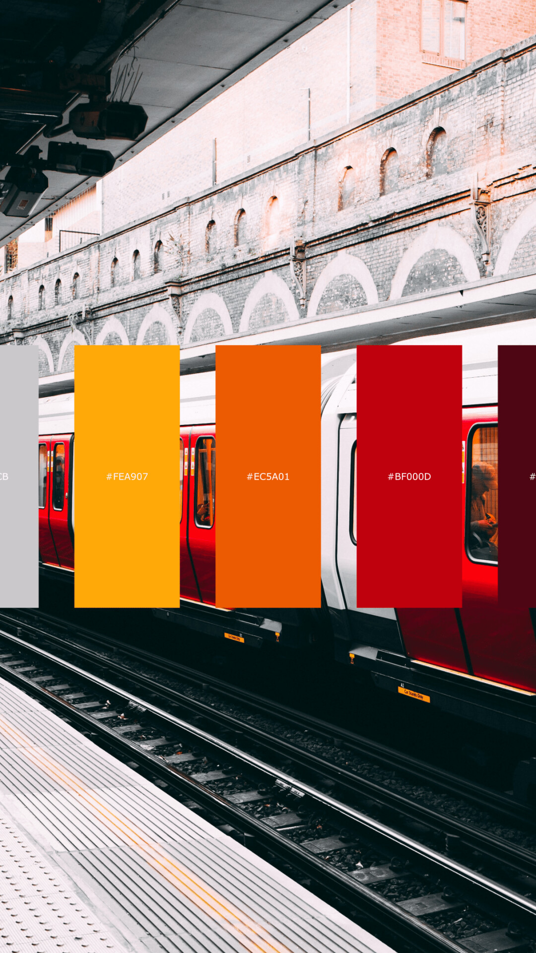 Metro Farbpalette Hintergrundbild, Wallpapersfortech, 1080x1920 Full HD Handy