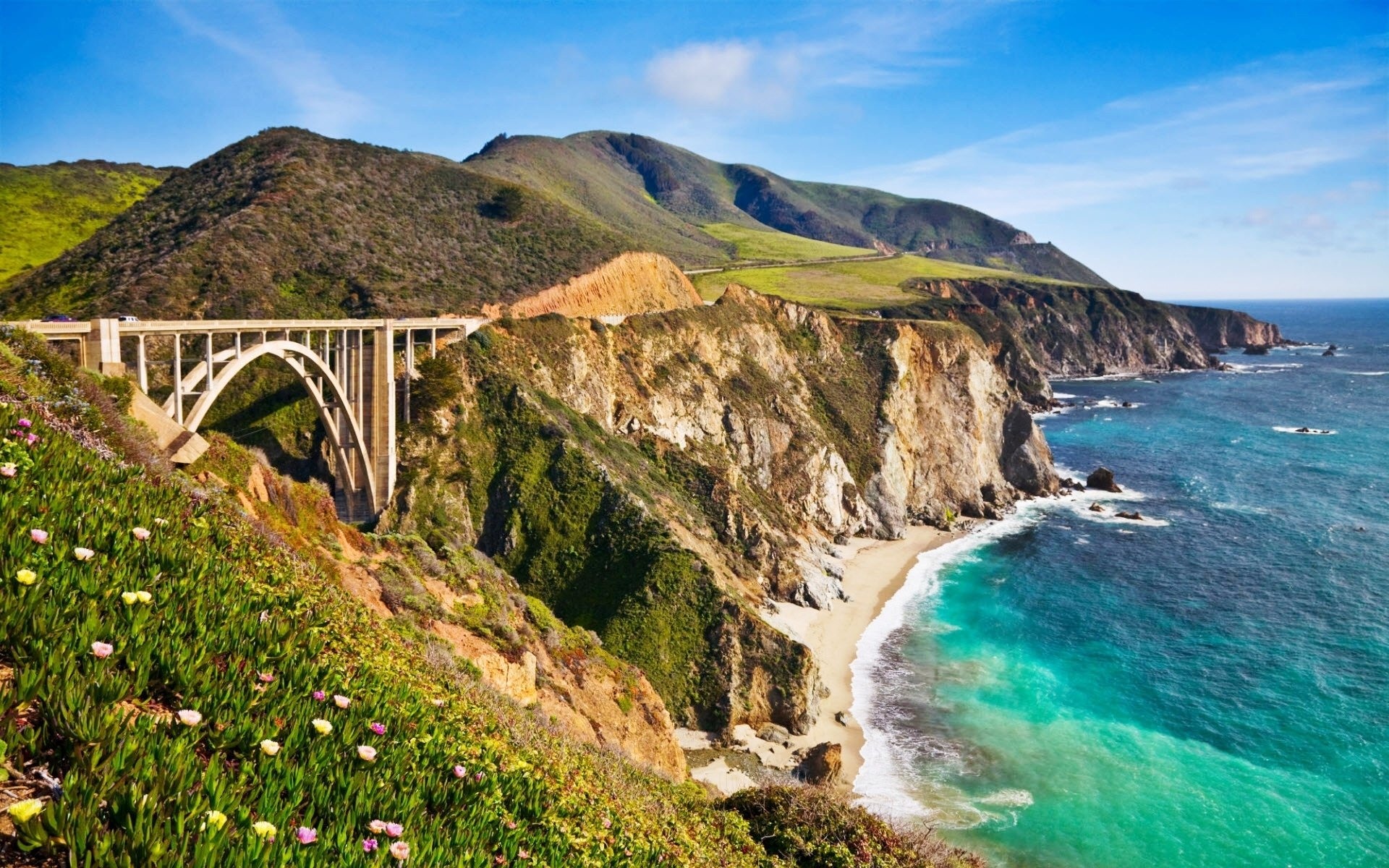 California scenery, High-quality wallpapers, Captivating landscapes, Natural beauty, 1920x1200 HD Desktop
