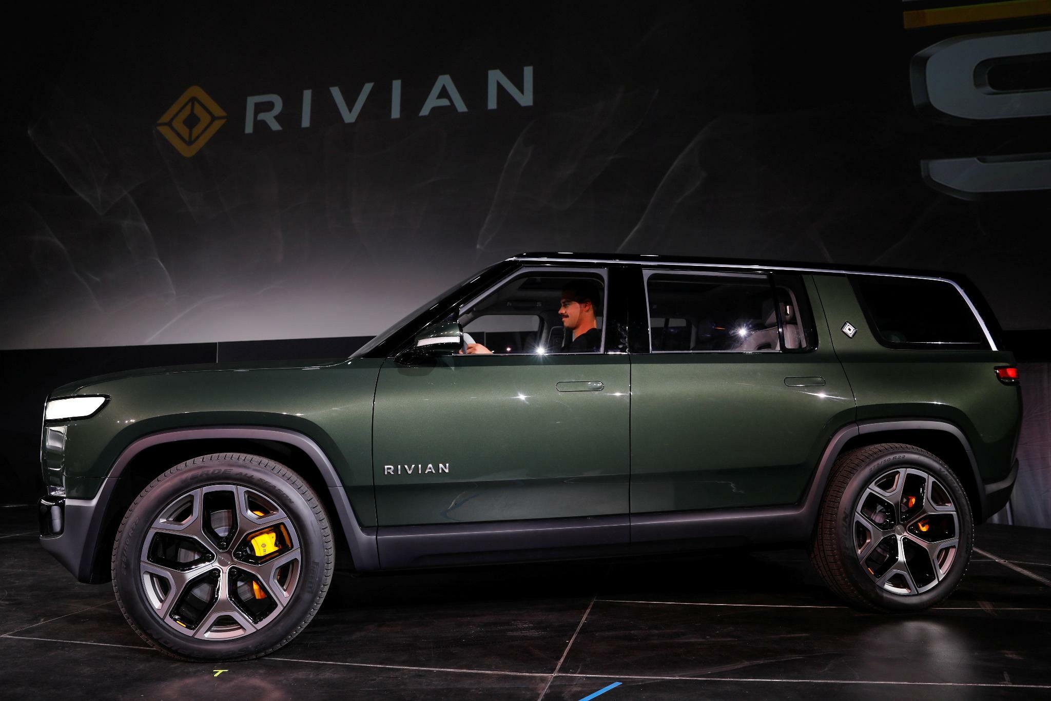 Rivian Automotive, Investment funding, Tesla rival, Investor news, 2050x1370 HD Desktop
