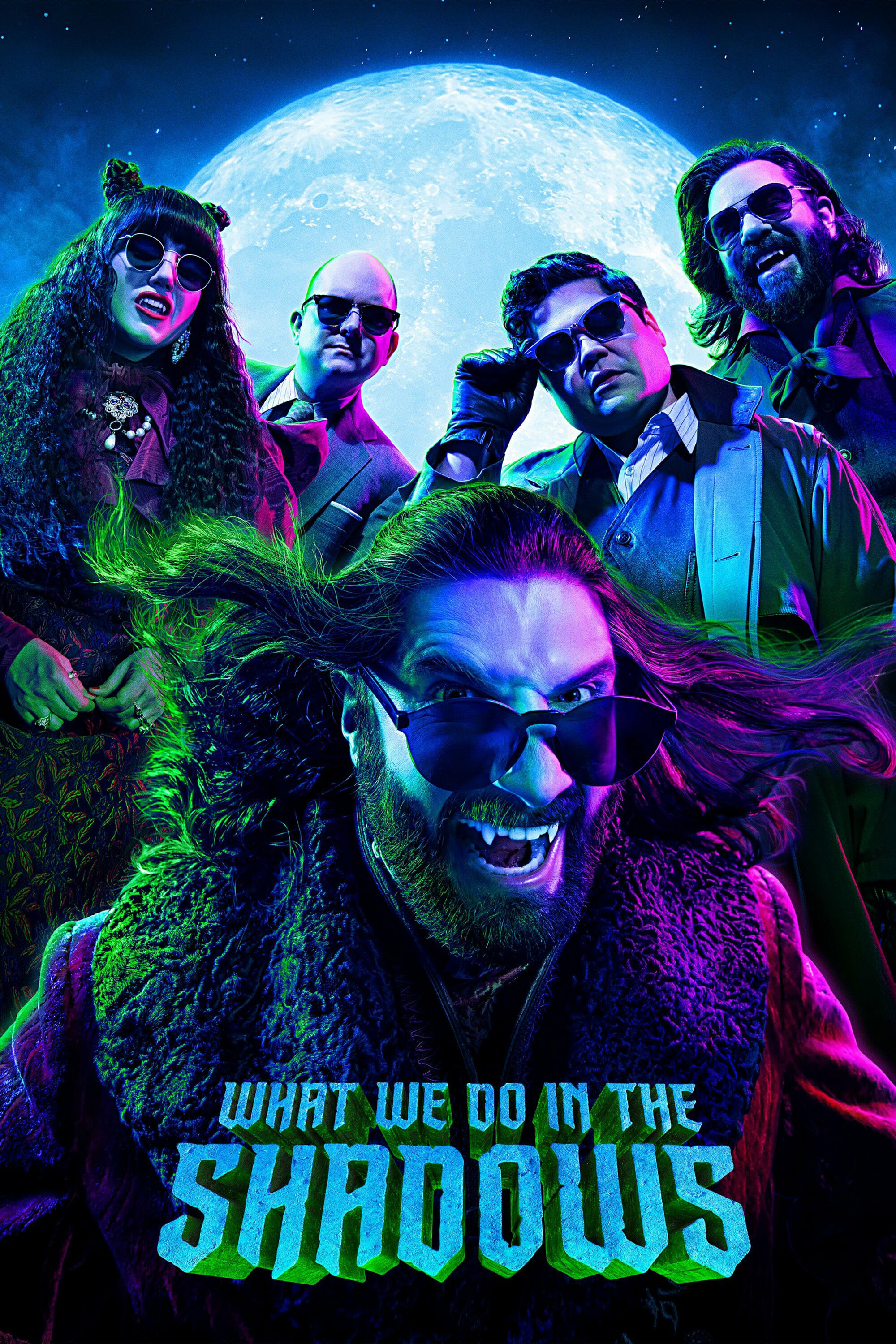 What We Do in the Shadows: Television series, premiered March 27, 2019, on FX. 2000x3000 HD Background.