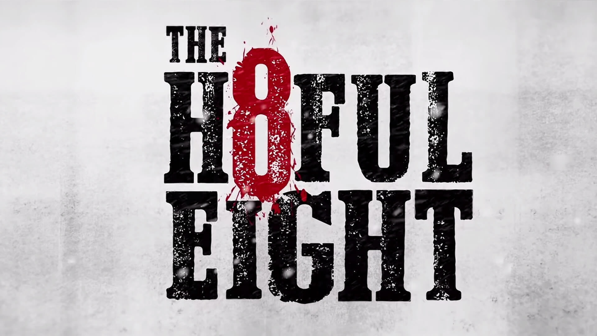 The Hateful Eight movie, Logo, HD wallpaper, 1920x1080 Full HD Desktop