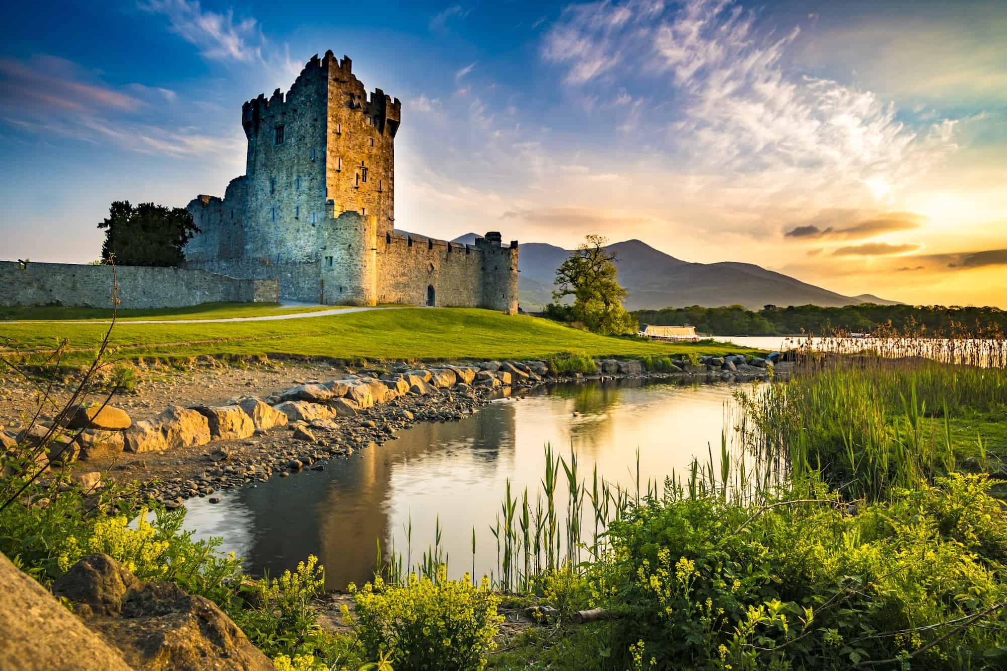 Irish Castle, Amazing castles in Ireland, Must-see destinations, Travel guide, 2000x1340 HD Desktop