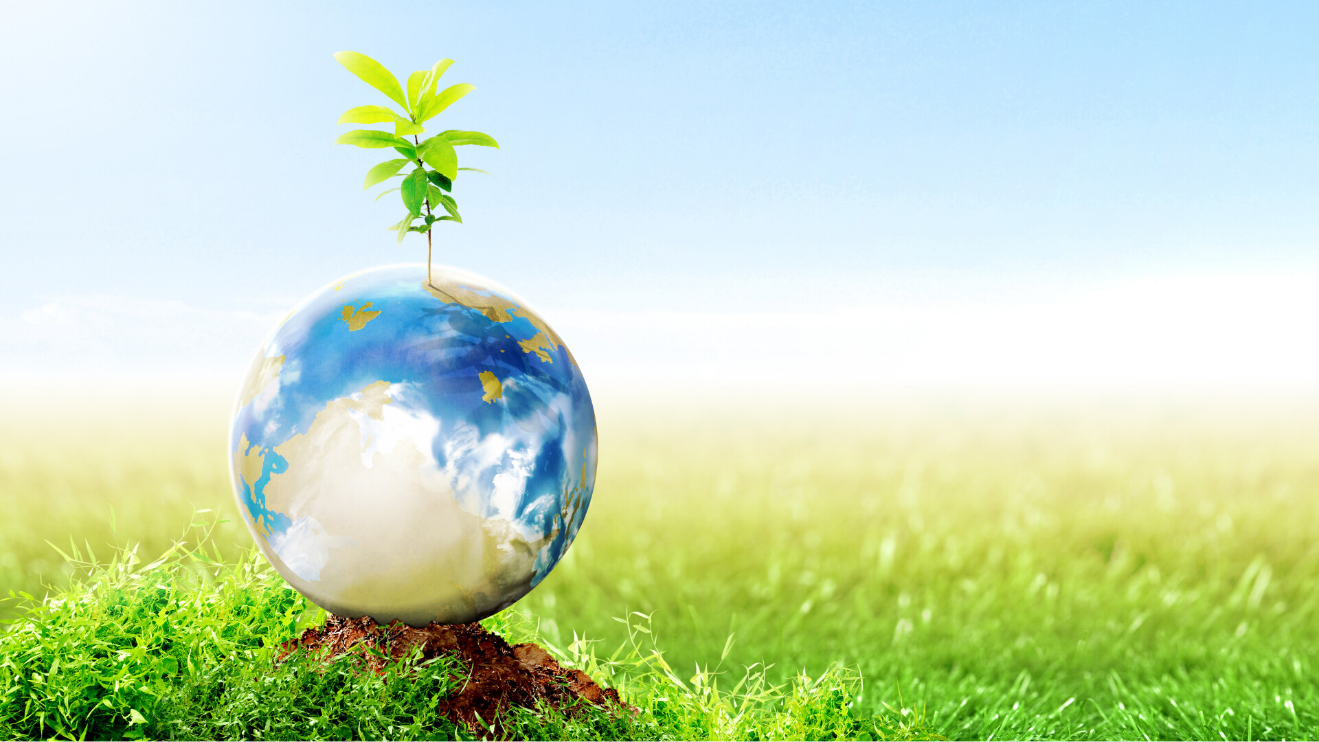 Go Green: Earth Day, Support for environmental protection, Environmentally conscious. 1920x1080 Full HD Wallpaper.