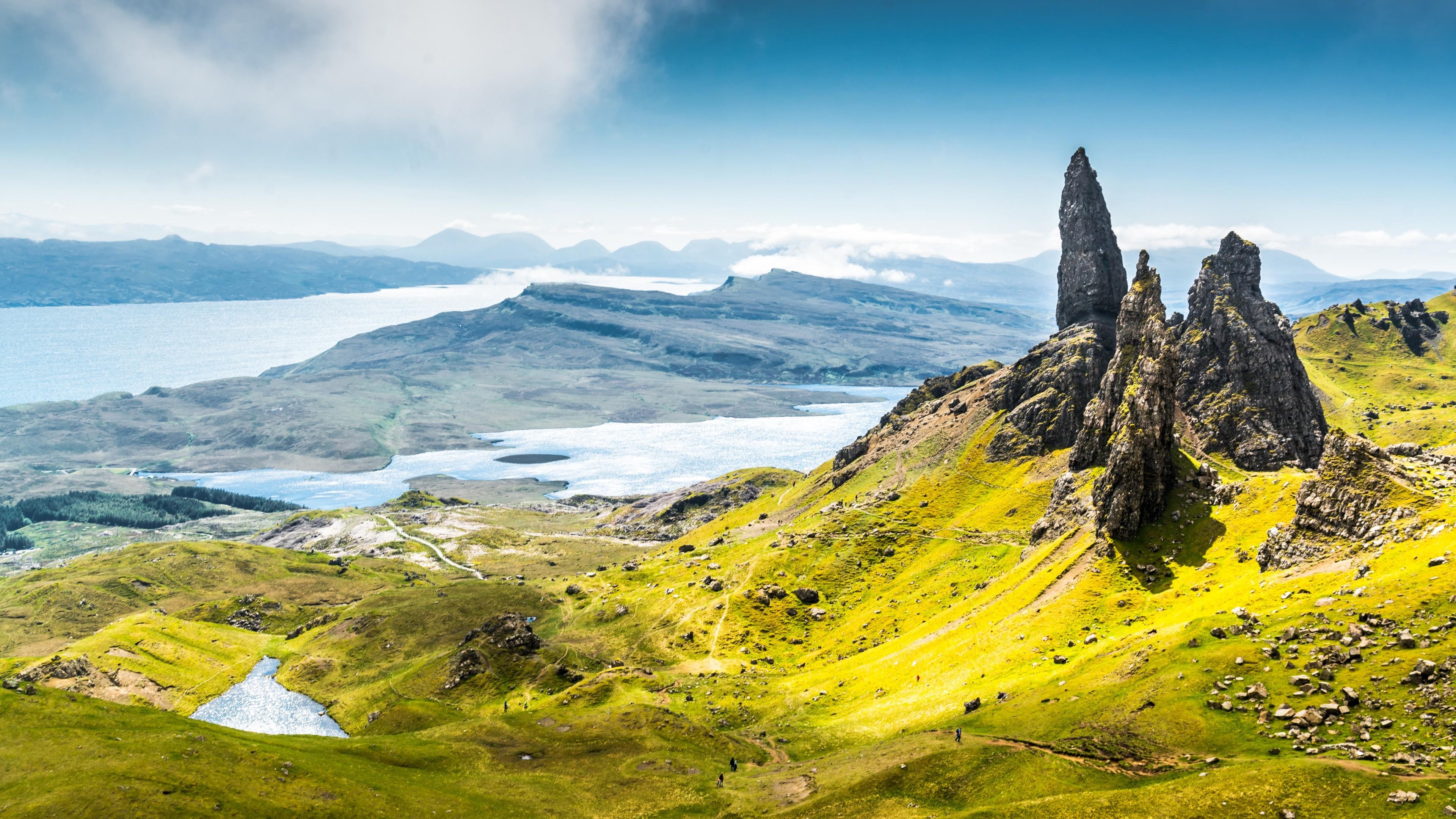 Isle of Skye, Stunning wallpapers, Breathtaking backgrounds, Serene beauty, 3840x2160 4K Desktop