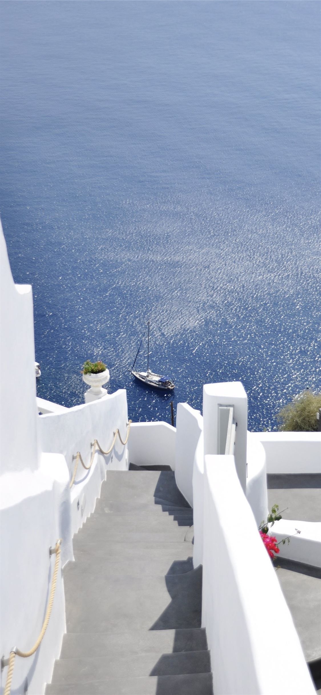 Santorini beauty, iPhone wallpaper, Greece travel inspiration, Live wallpaper, 1130x2440 HD Phone