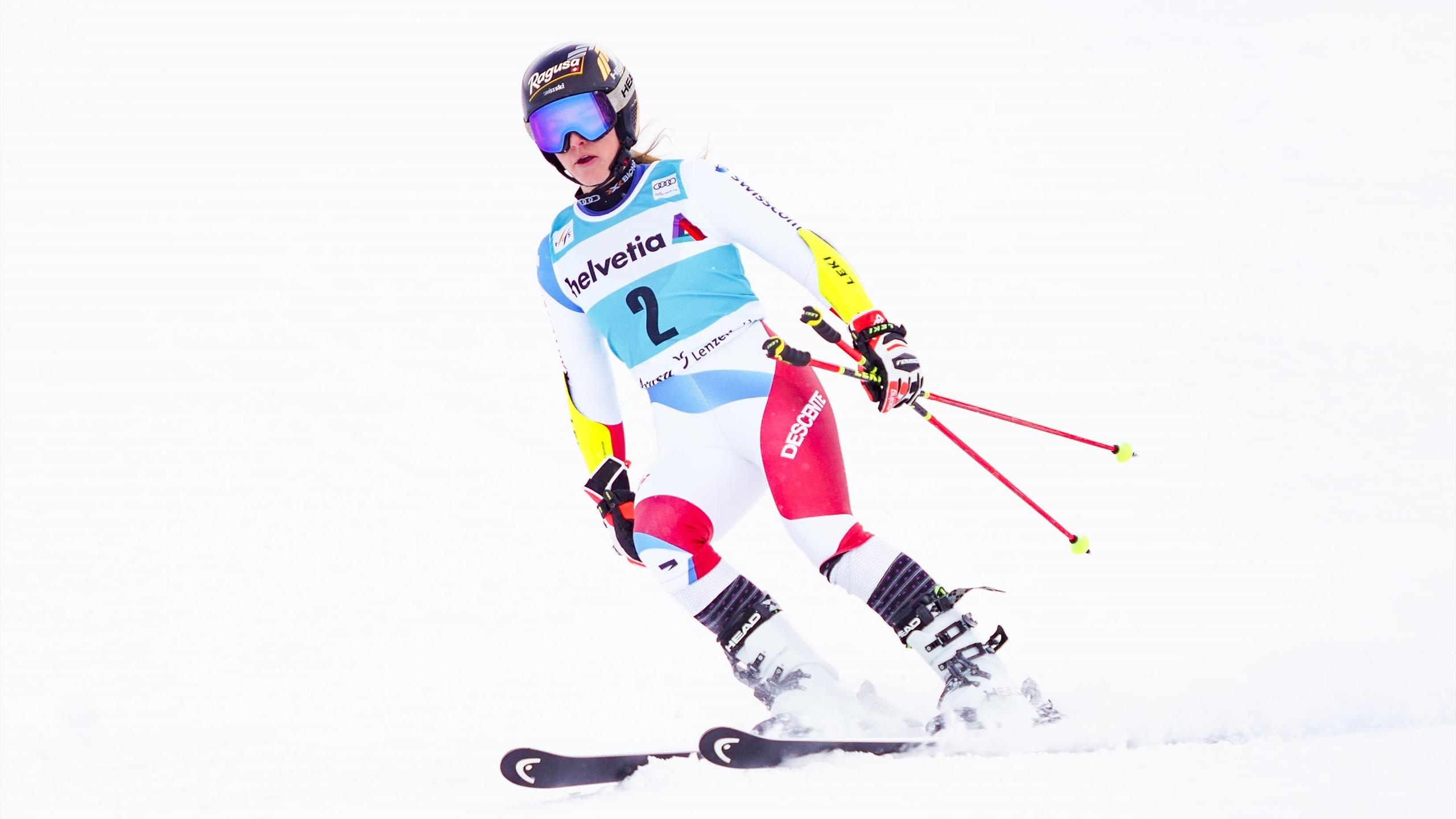 Lara Gut-Behrami, Criticized for technique, Journey in skiing, Unfazed determination, 2560x1440 HD Desktop
