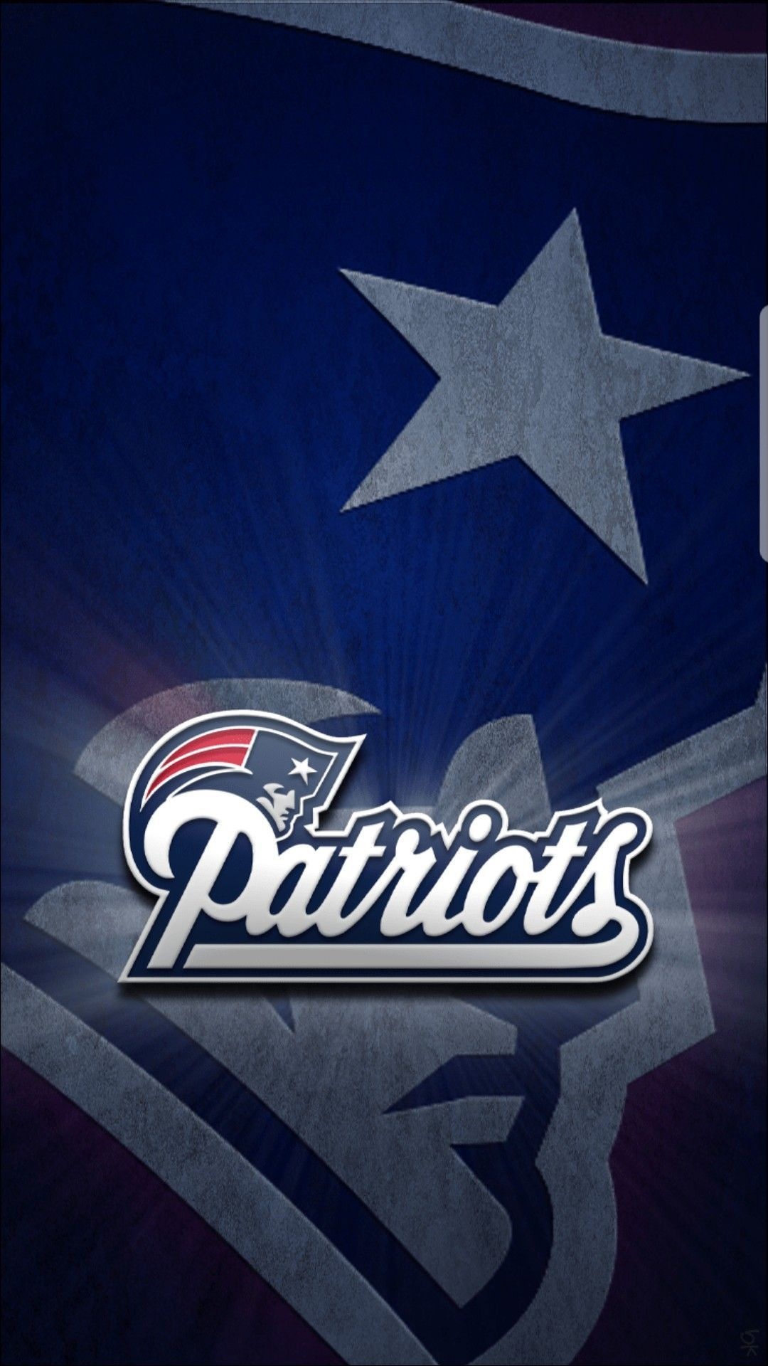 New England Patriots, Wallpaper 1920x1080, Ethan Peltier, NFL football, 1080x1920 Full HD Phone