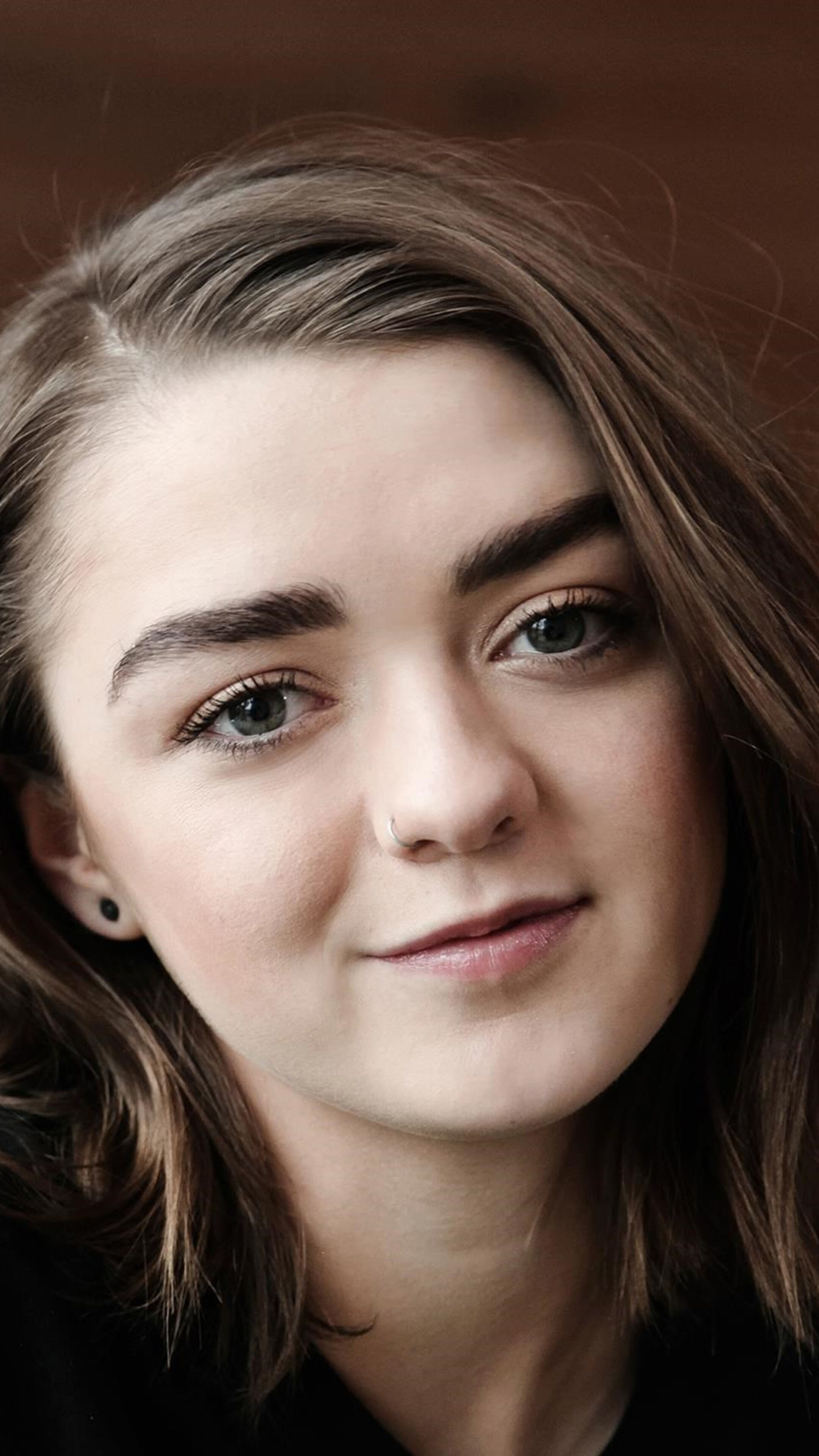 Maisie Williams, Sony Xperia, HD wallpapers, 4K images, 2160x3840 4K Handy