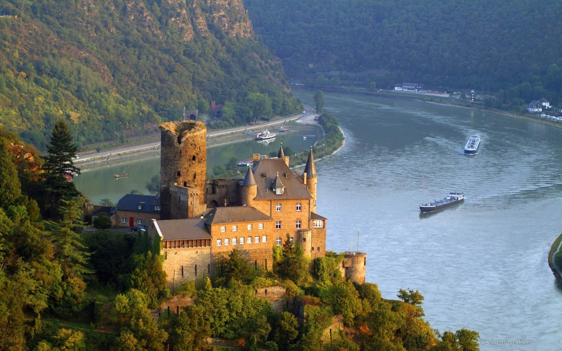 The Rhine River, Castles, Villages, Travel tales, 1920x1200 HD Desktop