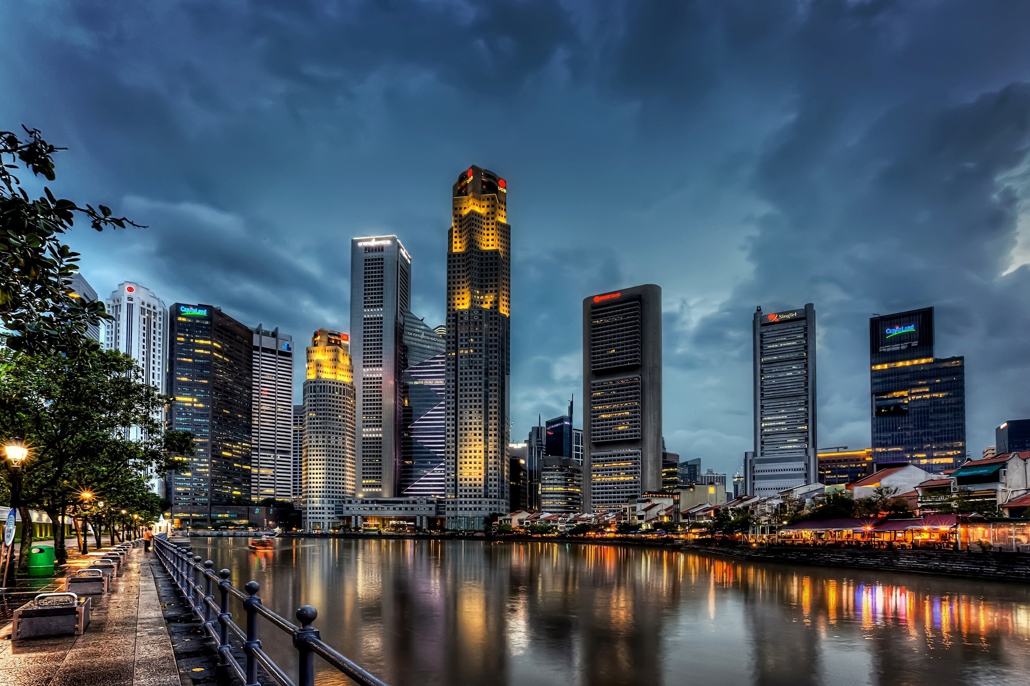 Singapore Skyline, HD wallpaper, Background image, Cityscape view, 2050x1370 HD Desktop