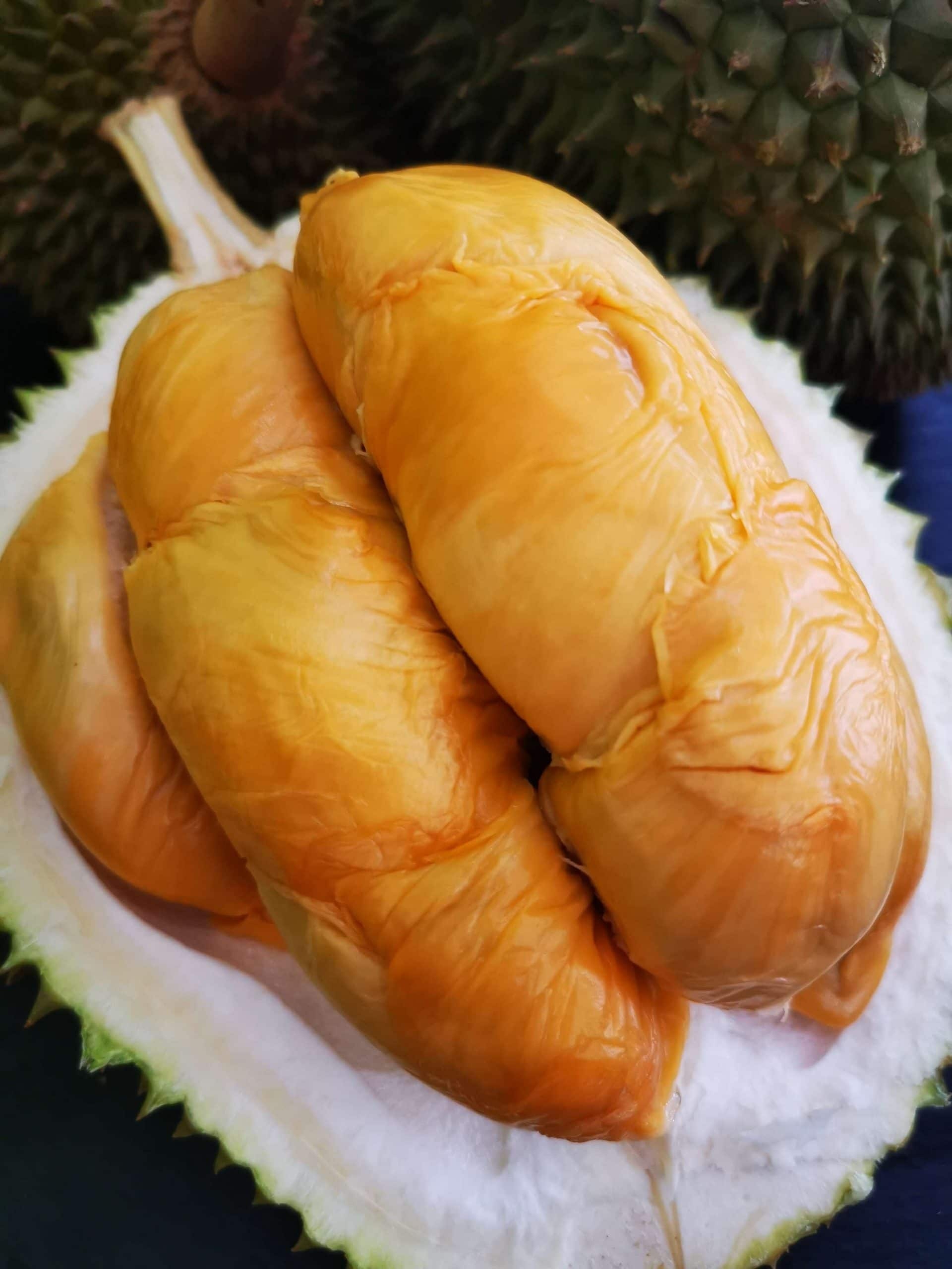 Durian: Named as the "king of fruits", Strong odour, Thorn-covered rind. 1920x2560 HD Background.