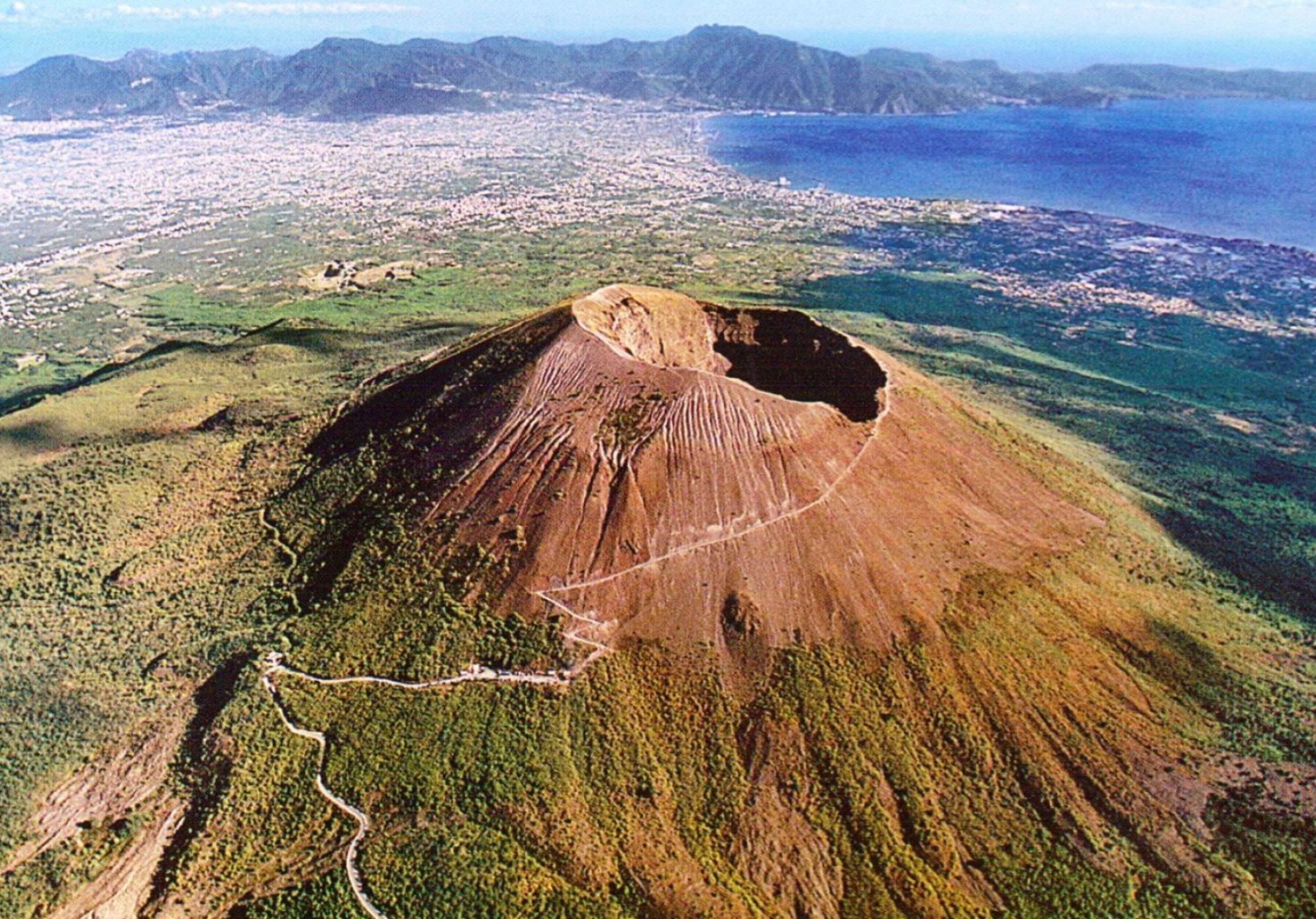 Mount Vesuvius, Living on the edge, Sorrento, Disaster, 1990x1390 HD Desktop