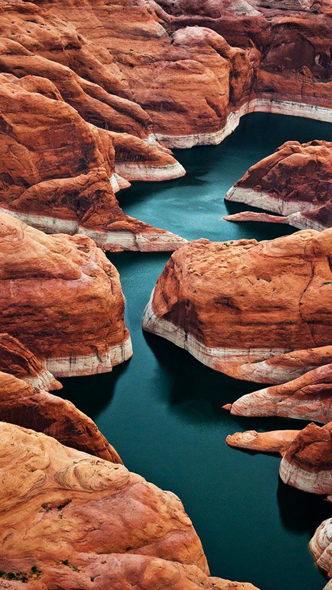 Lake Powell, iPhone retina wallpaper, Tranquil beauty, Arizona's gem, 1080x1920 Full HD Handy