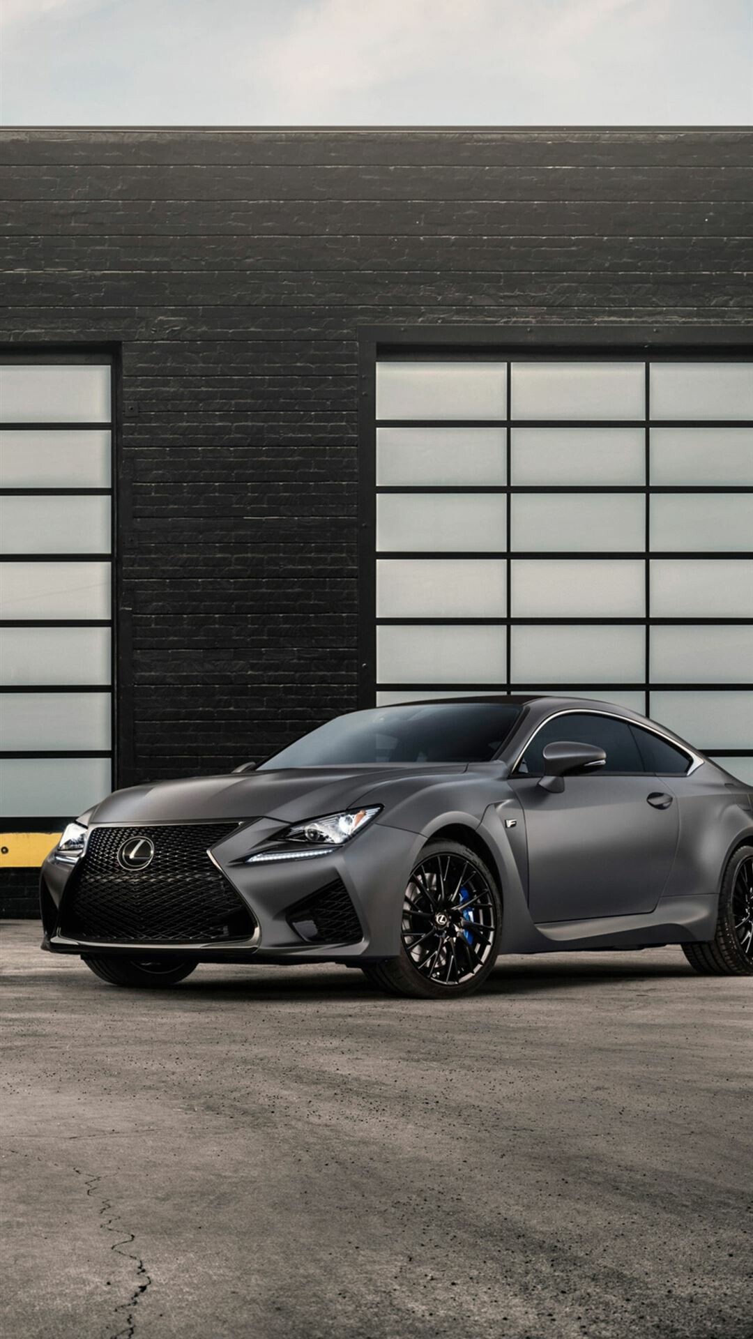 Lexus: A compact executive two-door coupe manufactured by Toyota's luxury division, RC. 1080x1920 Full HD Wallpaper.
