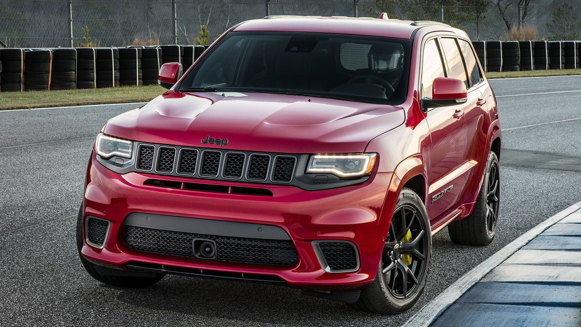 Jeep Grand Cherokee: 2018 Trackhawk, The final trim level available in the lineup. 1920x1080 Full HD Wallpaper.