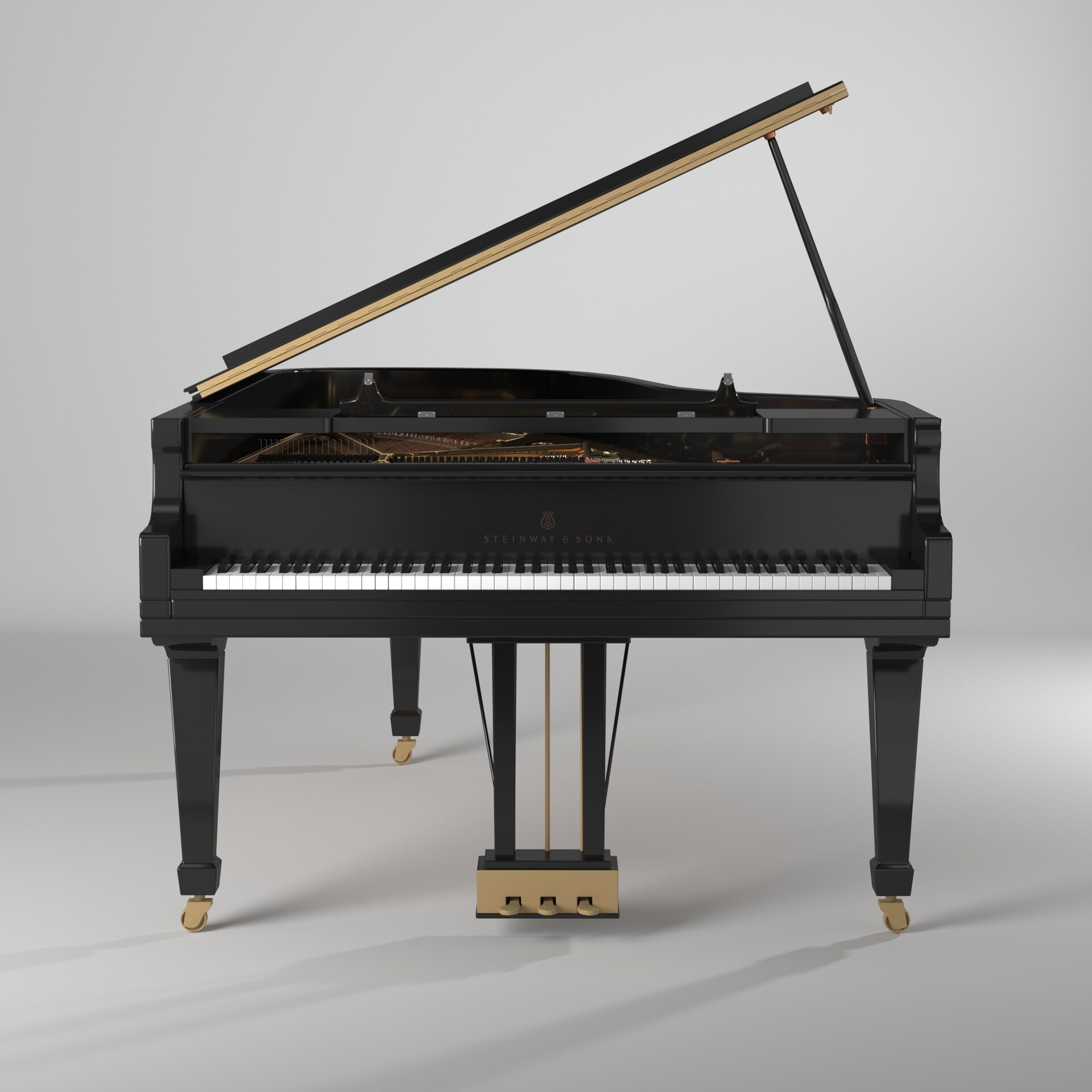 Fortepiano: Steinway And Sons, A German-American Piano Company, Founded By German Piano Builder Heinrich Engelhard Steinweg. 1920x1920 HD Wallpaper.