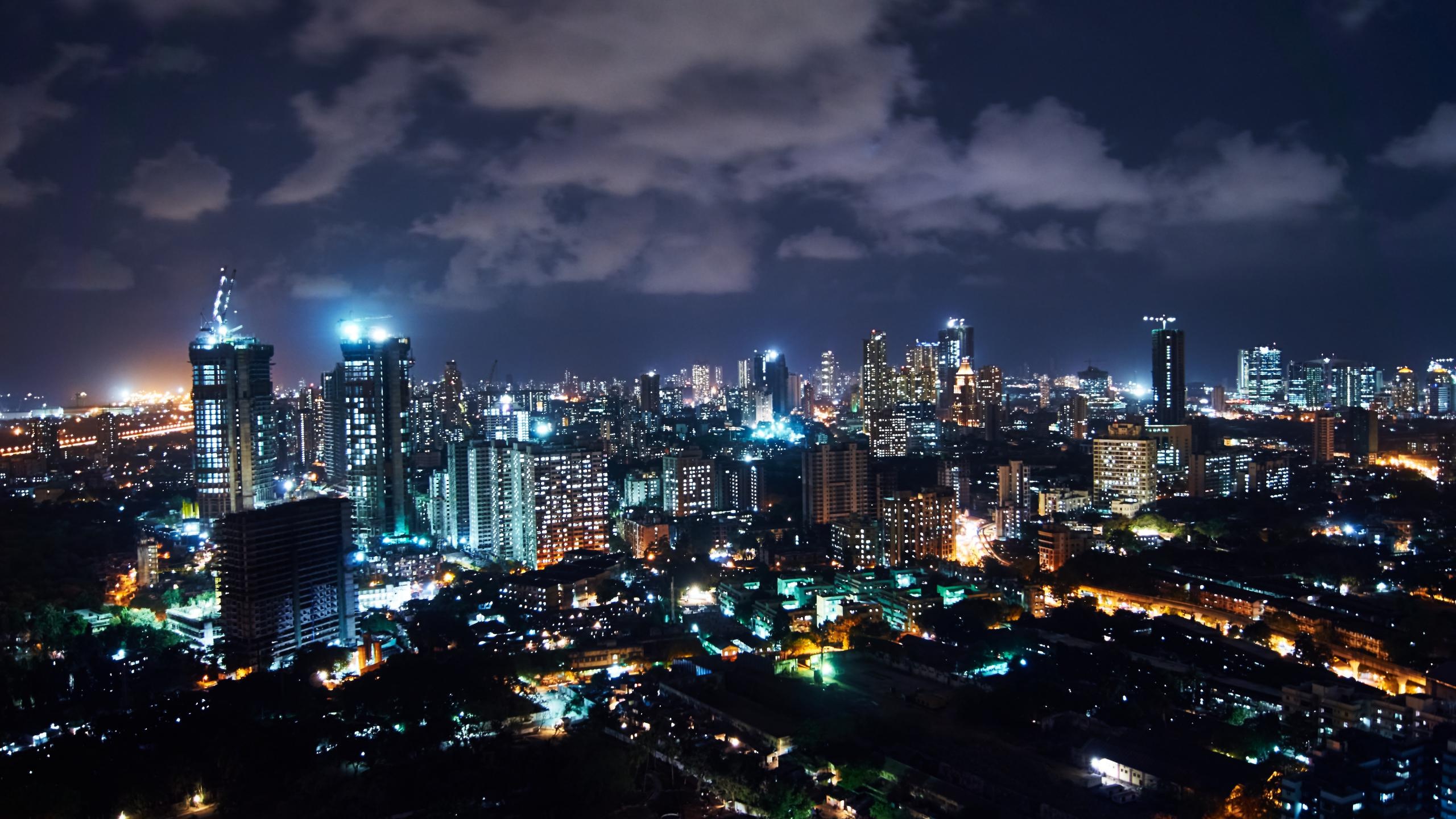 Mumbai Skyline, Travels, Mumbai, 2560x1440 HD Desktop