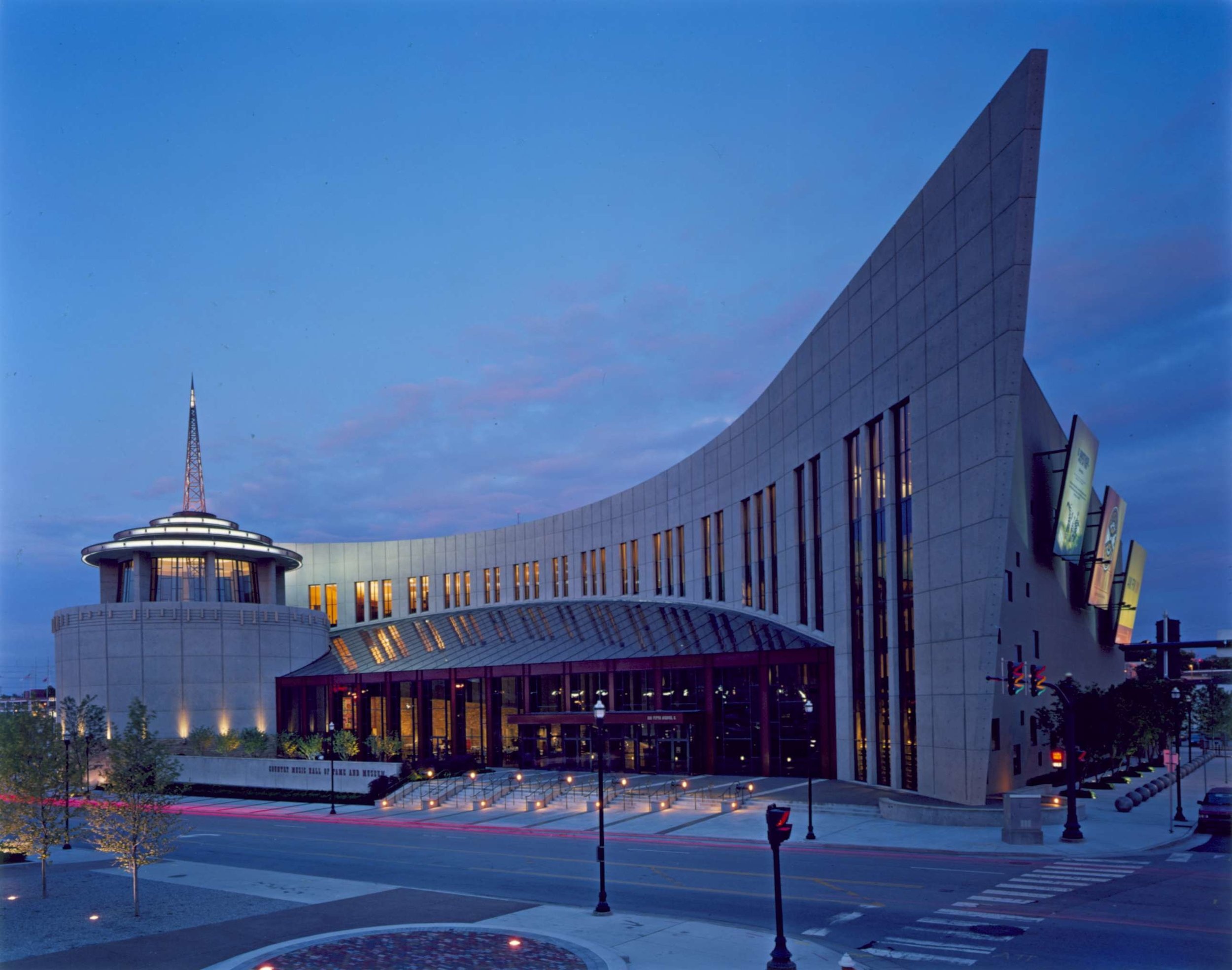 Country Music Hall of Fame and Museum, Nashville, Architecture & Design, Museum, 2500x1970 HD Desktop