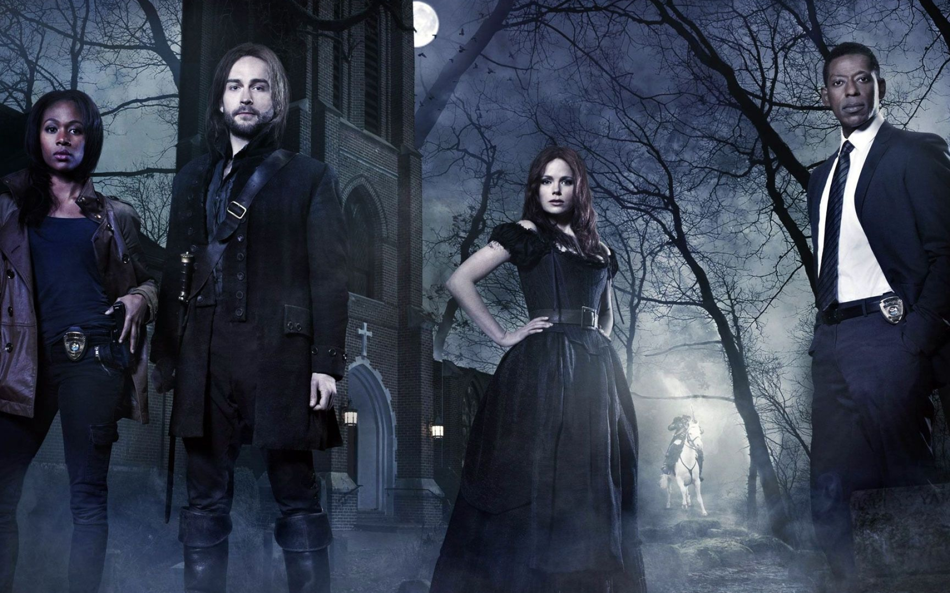 Sleepy Hollow TV Series, Mysterious finale, Season 2 premiere, Spooky atmosphere, 1920x1200 HD Desktop