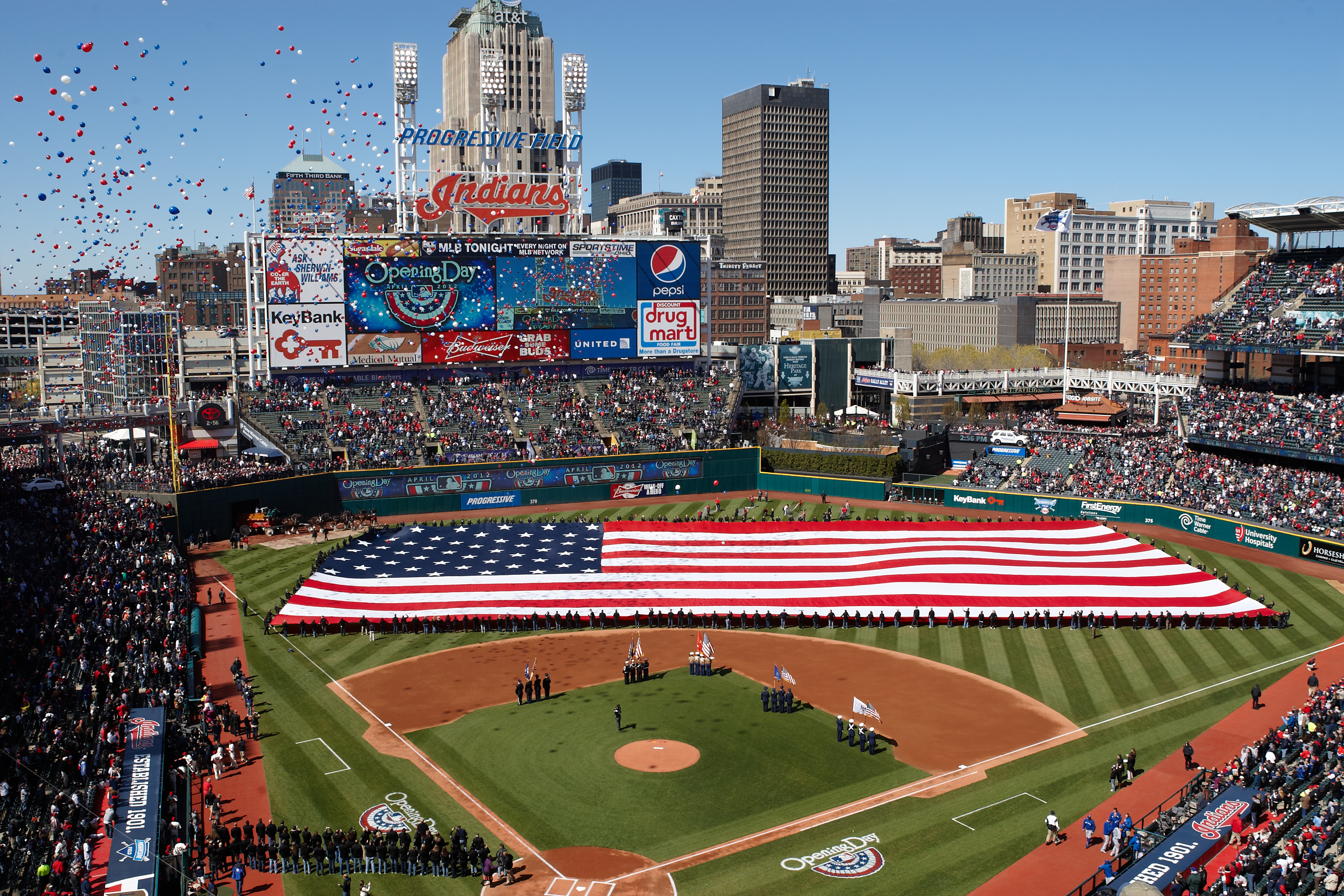 Cleveland travels, MLB baseball wallpapers, Desktop backgrounds, Cleveland Indians, 3000x2000 HD Desktop