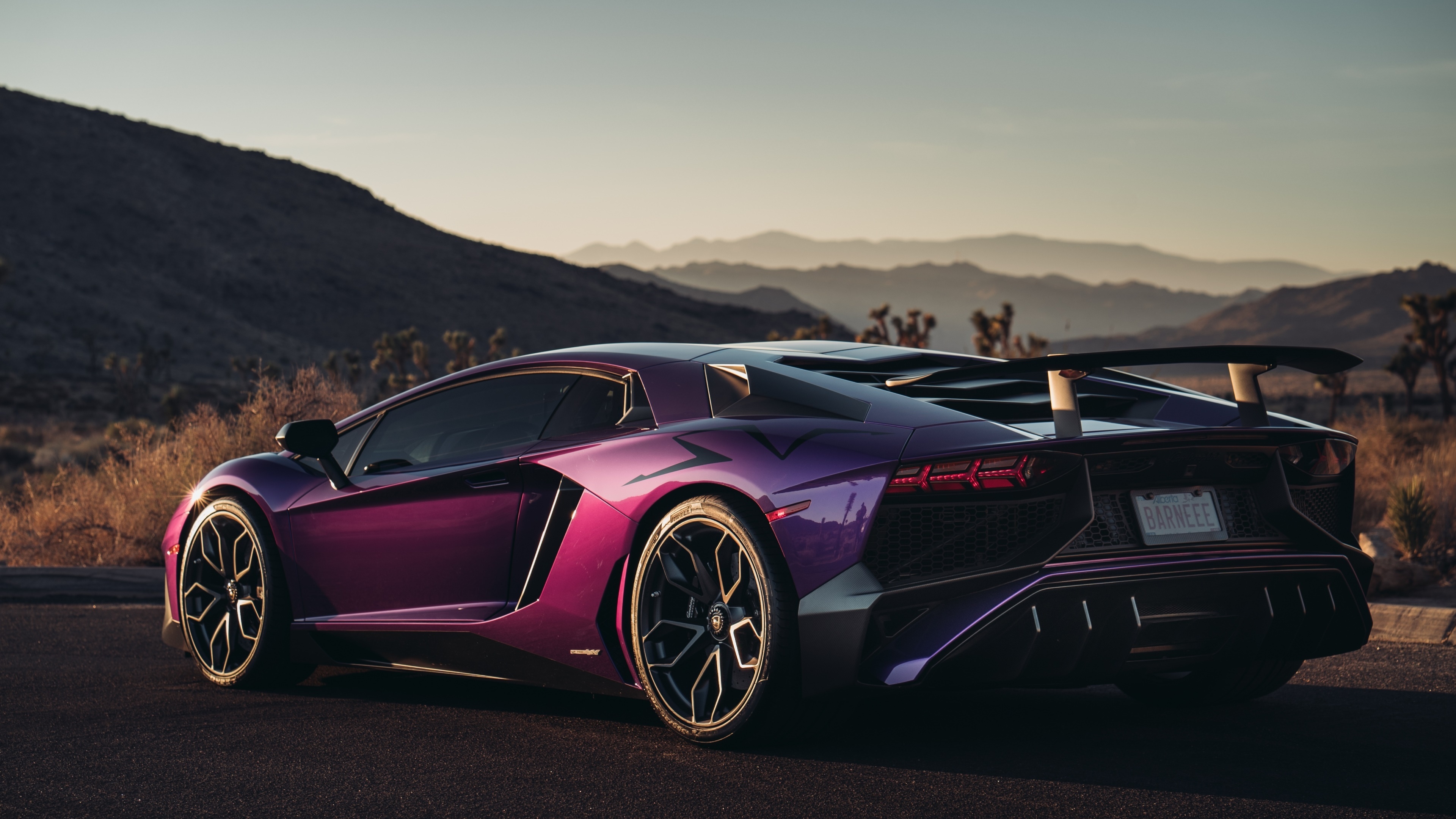 Lamborghini Aventador, SV supercar spectacle, Cutting-edge wallpapers, Sizzling performance, 3840x2160 4K Desktop
