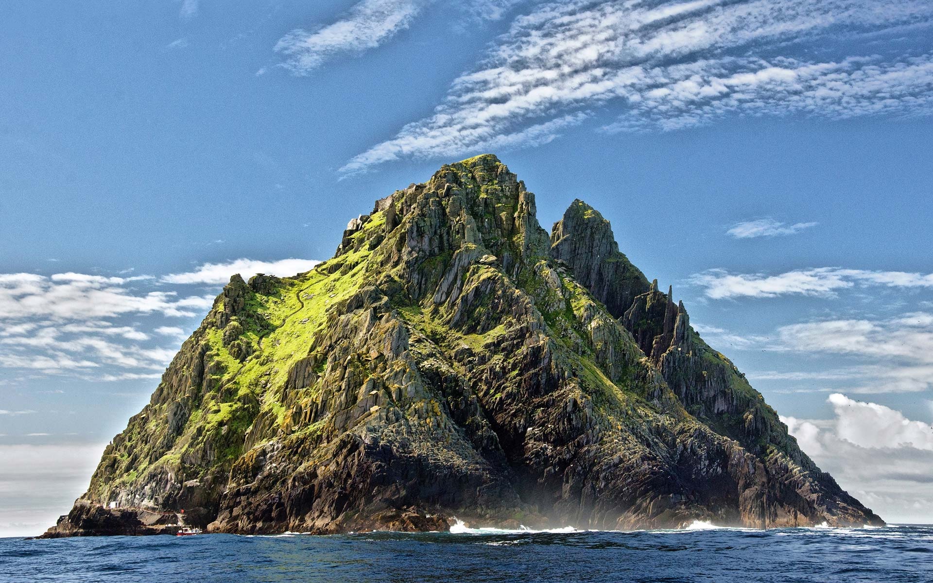 Skellig Michael, Whiskys, Reader's choice, Lonely island, 1920x1200 HD Desktop