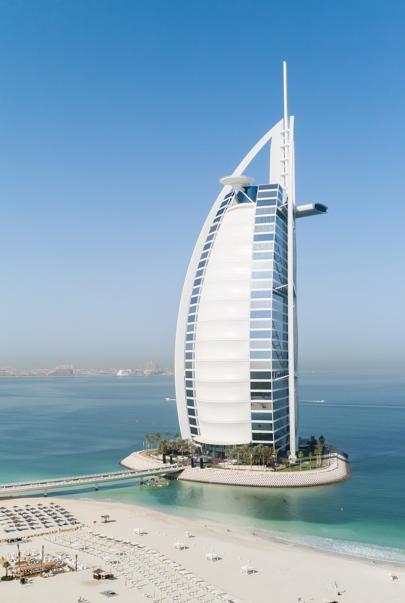 Burj al Arab Hotel, Dubai's luxury, Arabian elegance, Unparalleled hospitality, 1300x1920 HD Phone