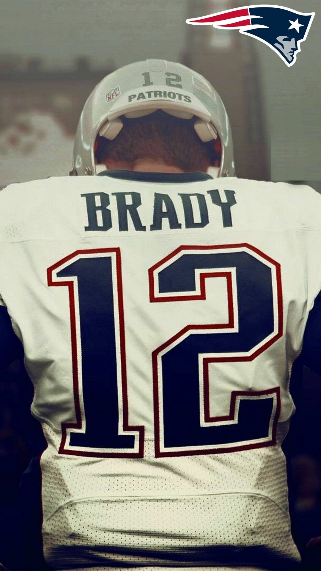 Tom Brady, Jersey wallpapers, Representing with pride, Football fashion, 1080x1920 Full HD Phone