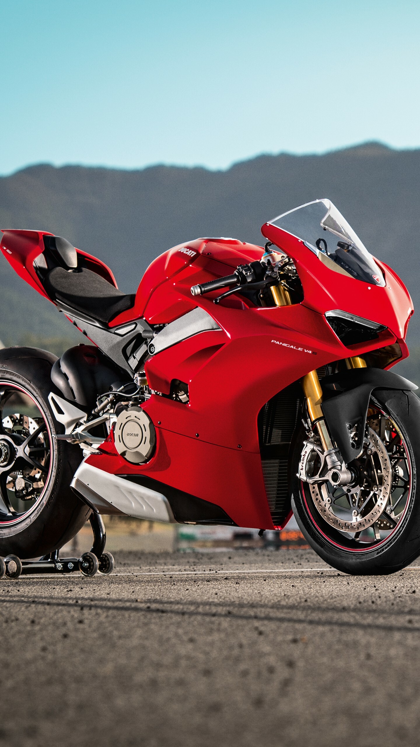 Ducati: Panigale V4 S, 2020 bikes, The company's first large-production street bike with a V4 engine. 1440x2560 HD Background.