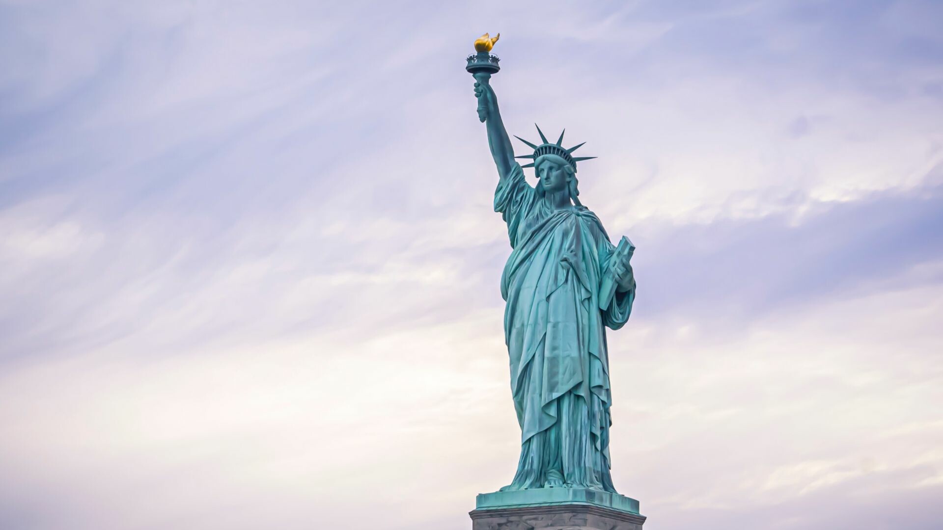 Statue of Liberty: America’s premier symbol, Sculpture, NY. 1920x1080 Full HD Wallpaper.