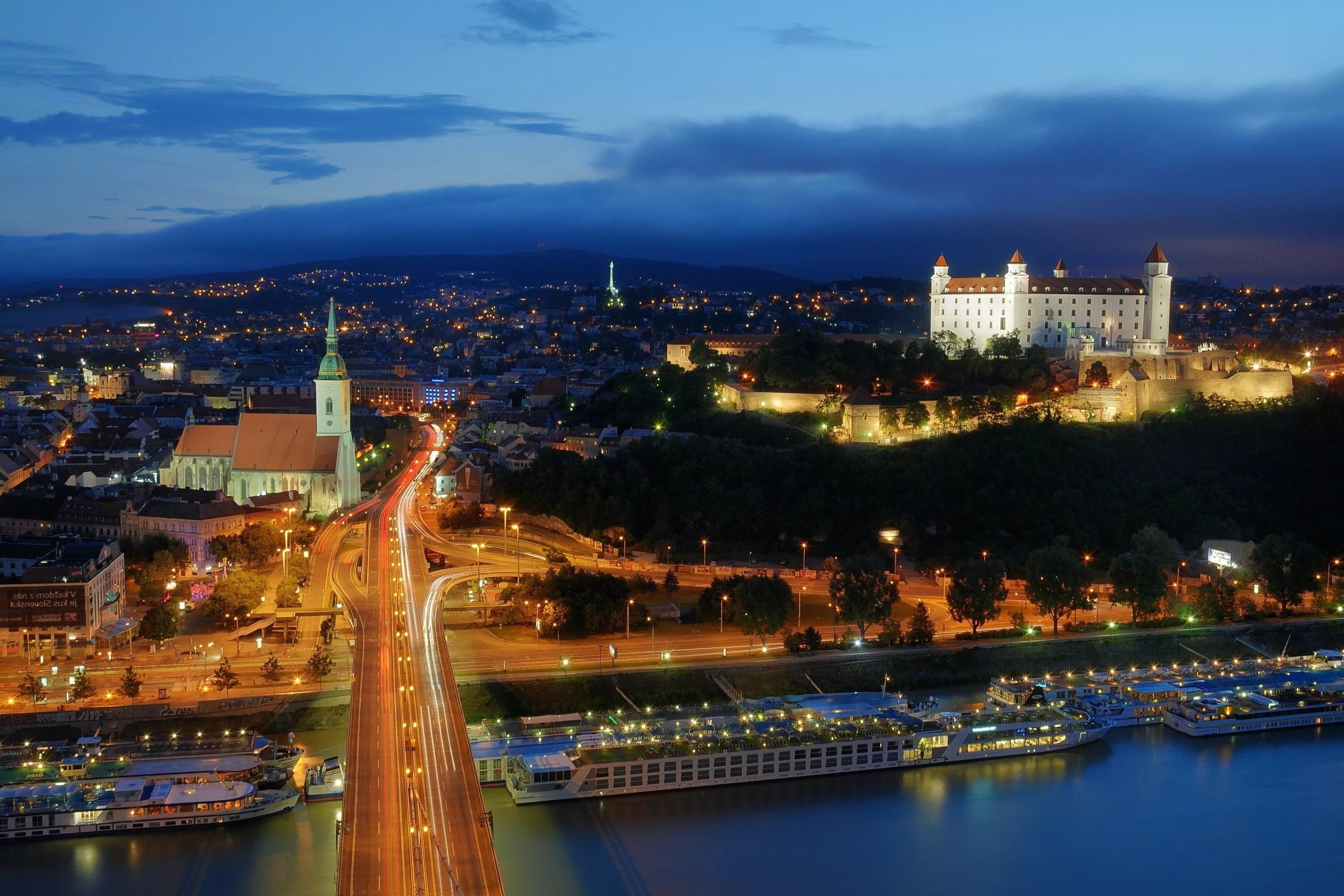 Bratislava, Wallpaper, Cityscape beauty, European charm, 3000x2000 HD Desktop