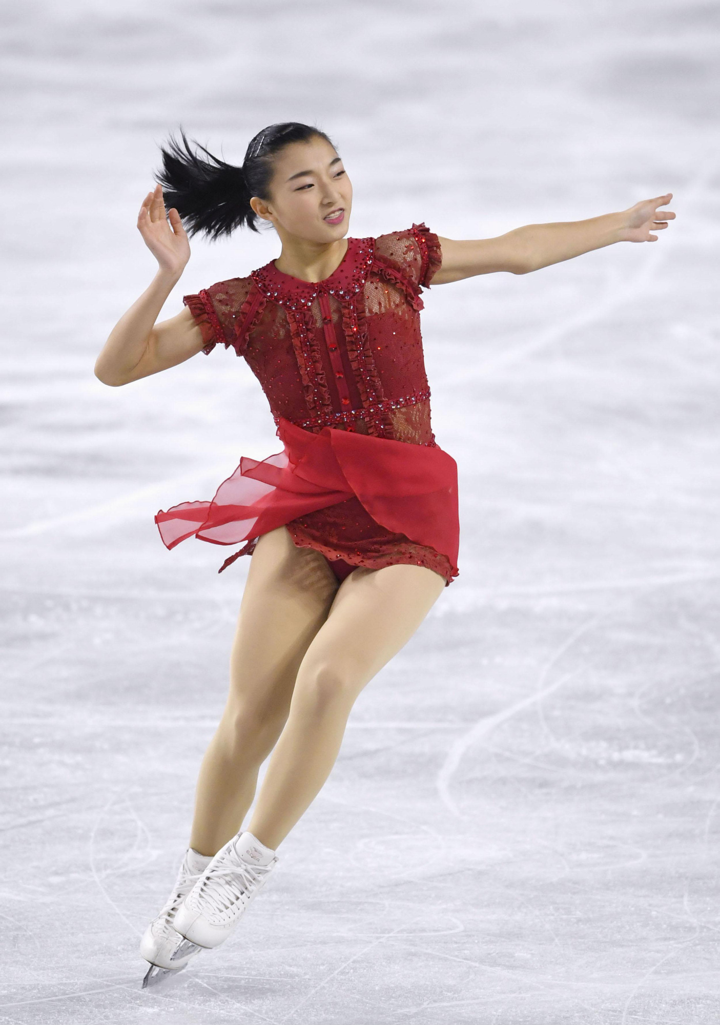 Kaori Sakamoto, 2018 winter olympics, 1410x2000 HD Phone