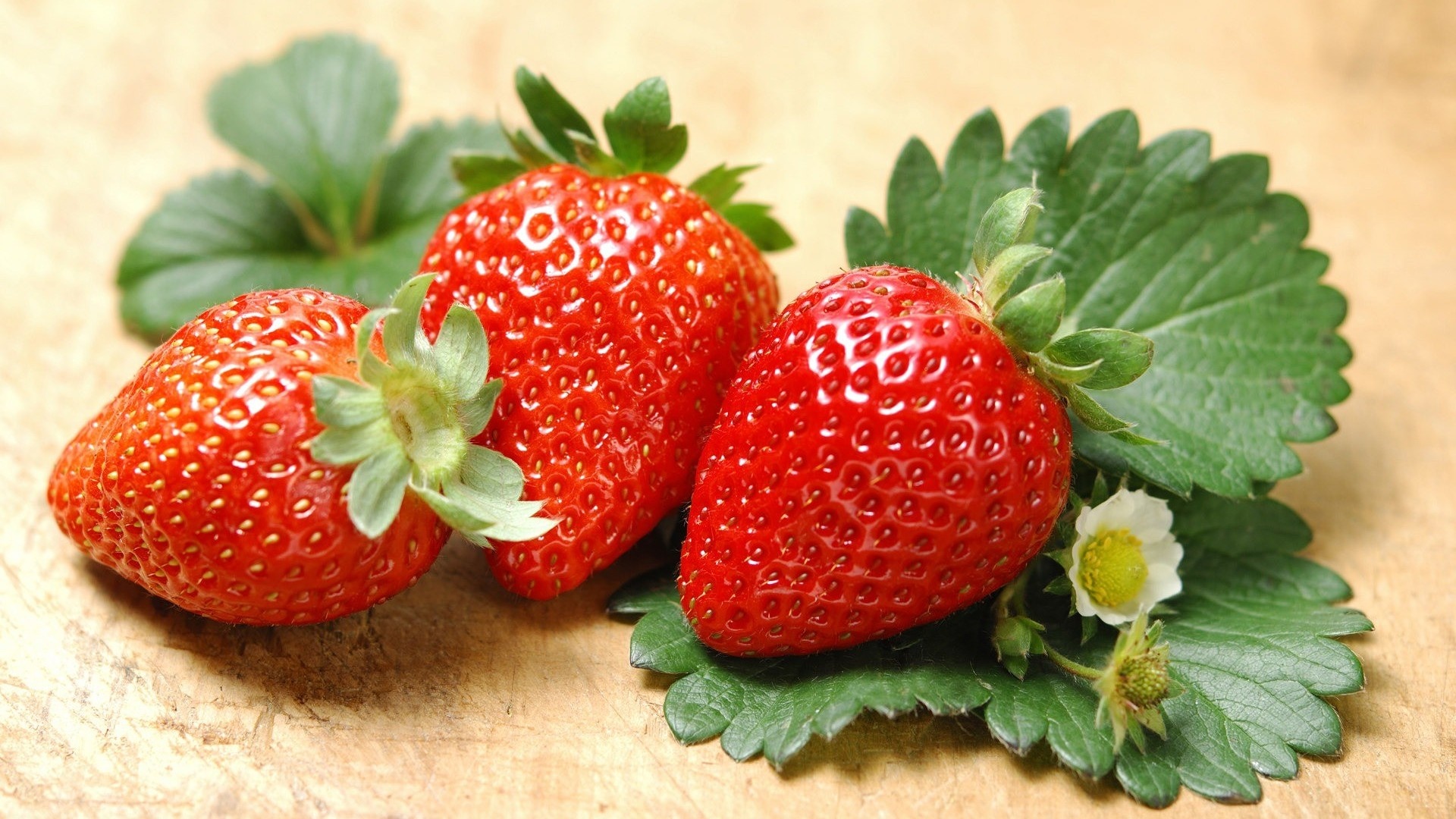 Strawberry: Fruits are associated with romance and love, Plant. 1920x1080 Full HD Wallpaper.