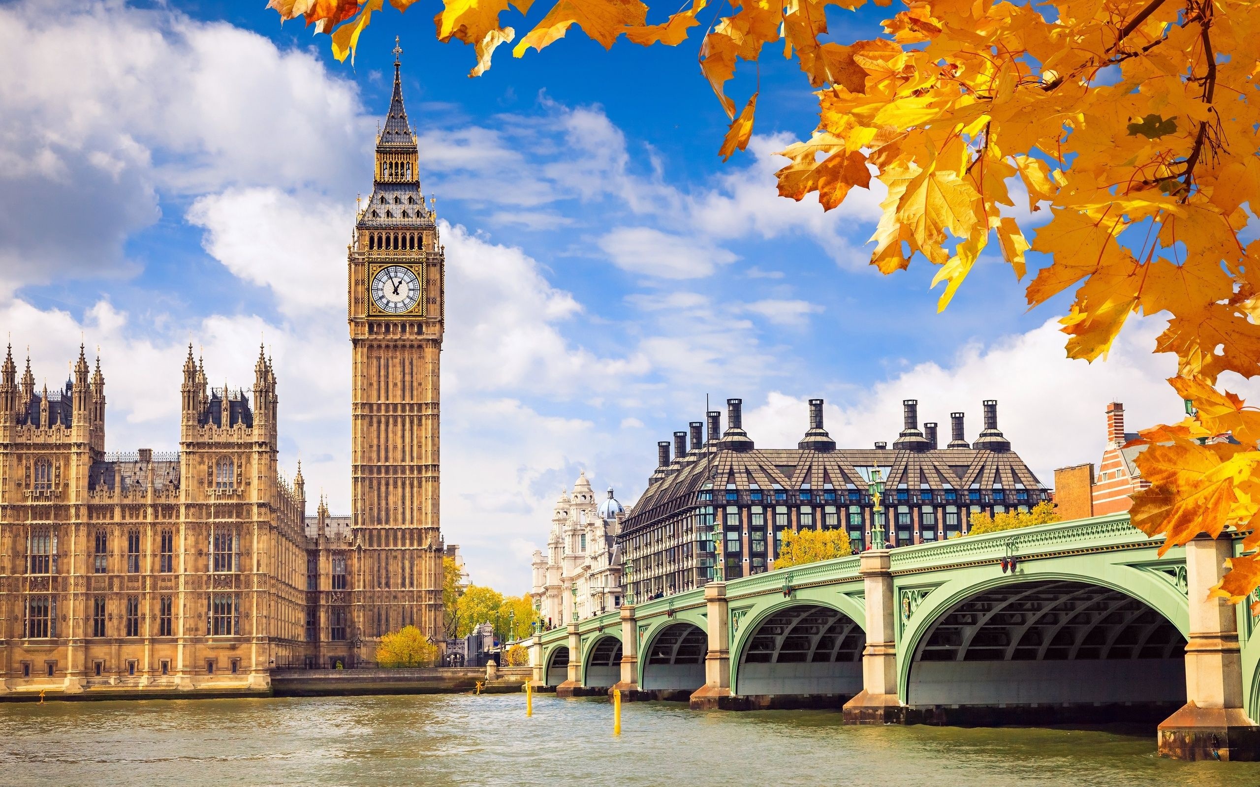 Big Ben, London, England, Impressive architecture, Majestic beauty, 2560x1600 HD Desktop