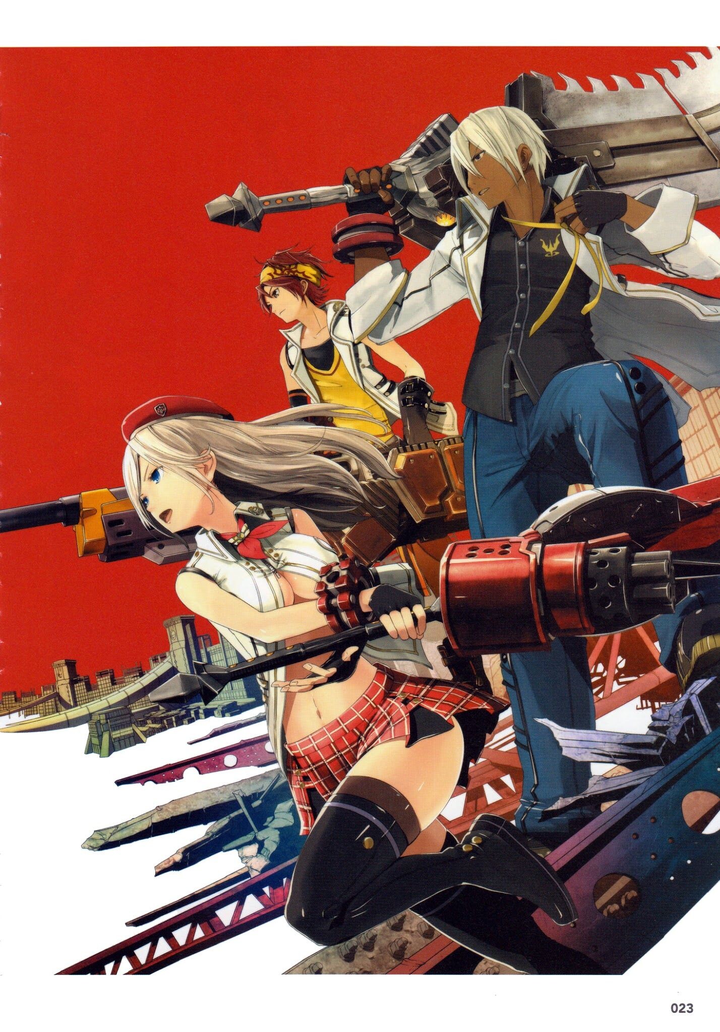 God Eater (TV series), Bursting with action, Thrilling gameplay, God-tier characters, 1430x2050 HD Phone