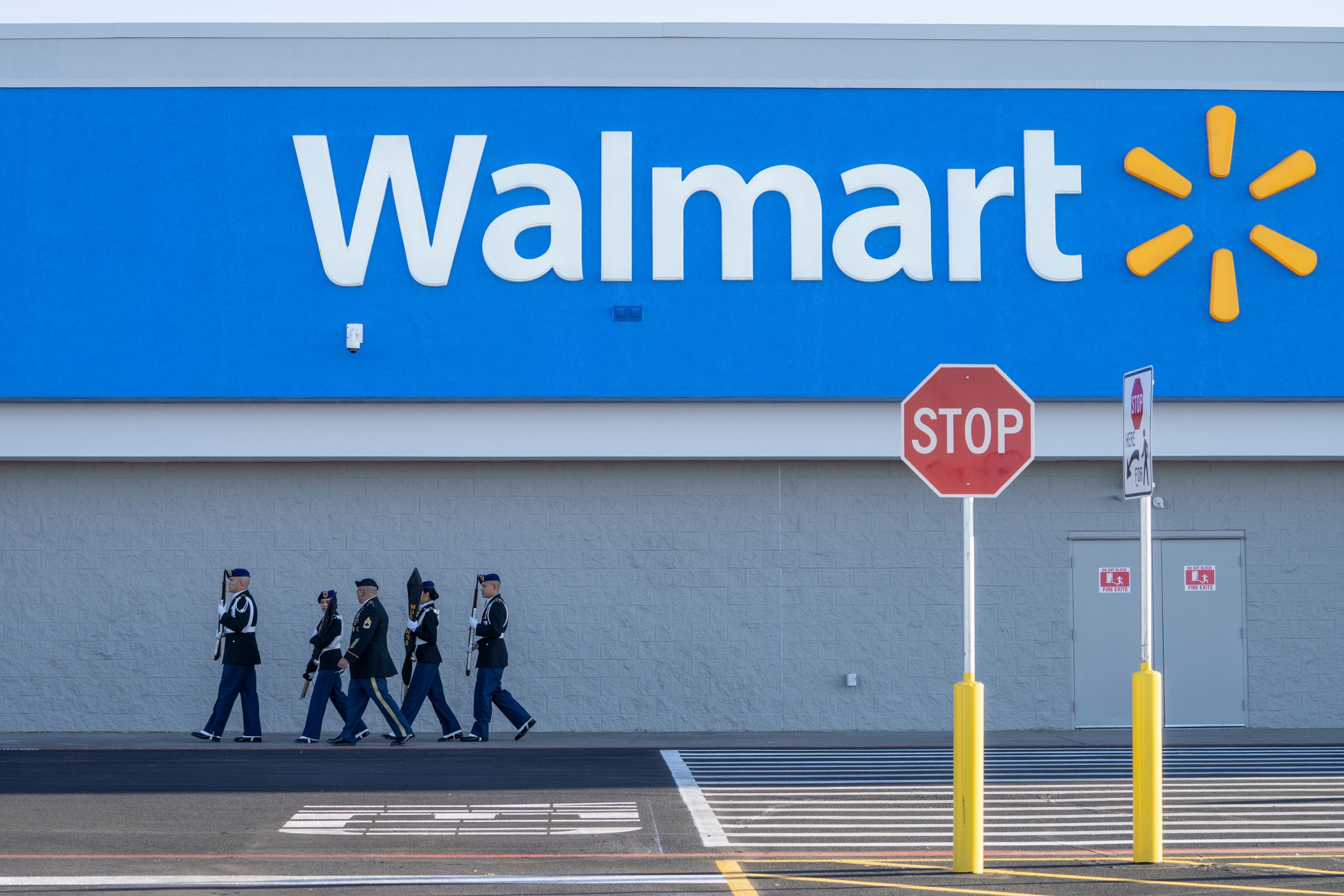 Walmart: A symbol of the spark, Inspiration Sam Walton had when he opened his very first store. 2500x1670 HD Background.