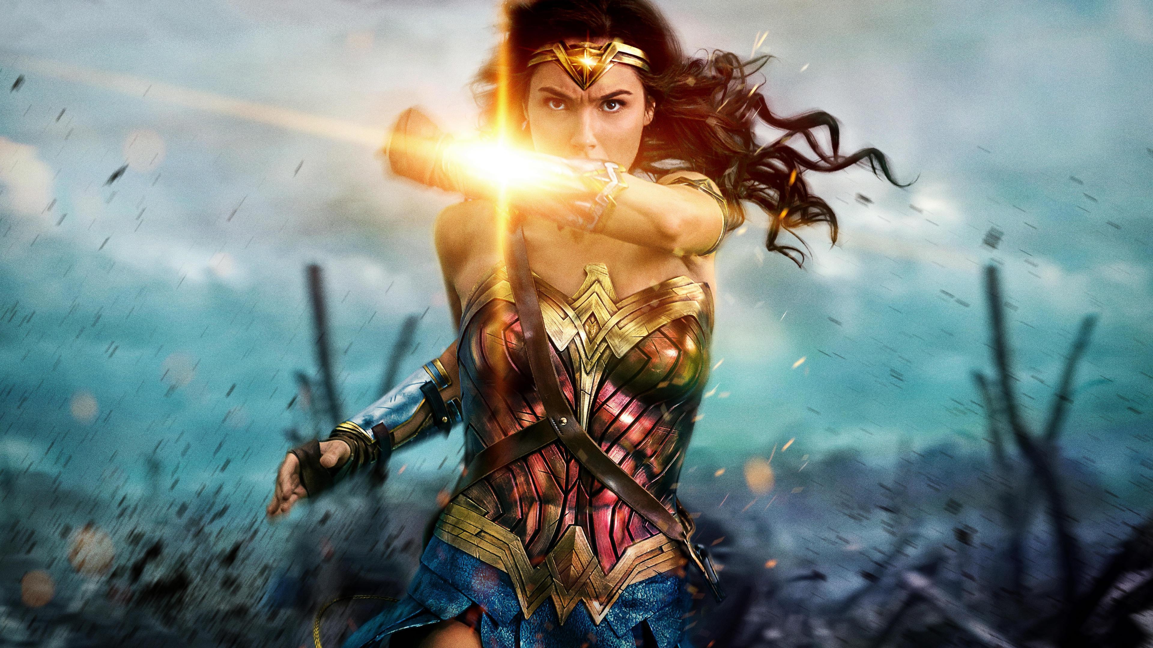 Patty Jenkins, Wonder Woman 2017, Review by The Mad Movie Man, Cinematic analysis, 3840x2160 4K Desktop