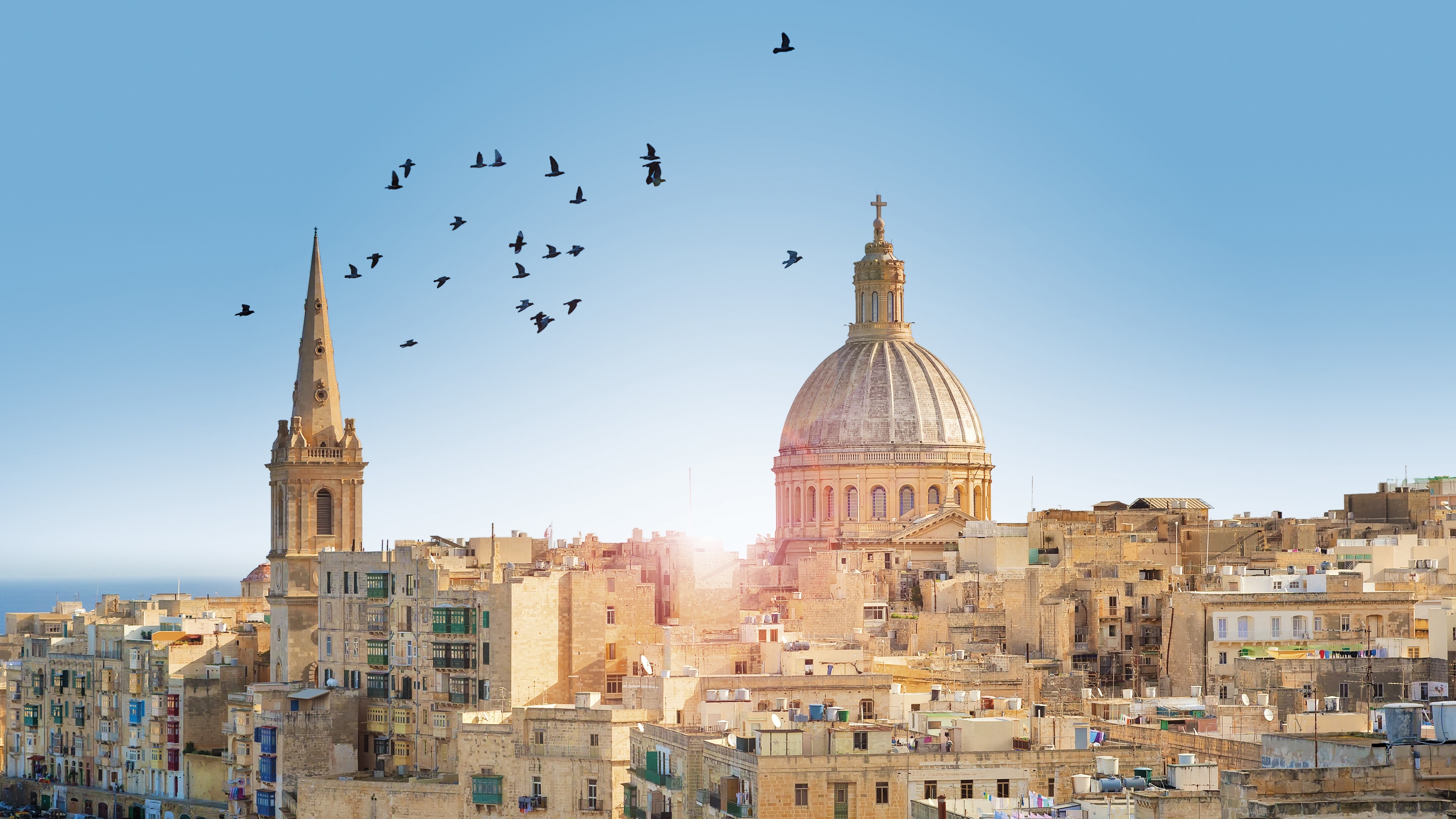 Valletta, Wallpapers, High quality, Desktop, 3840x2160 4K Desktop