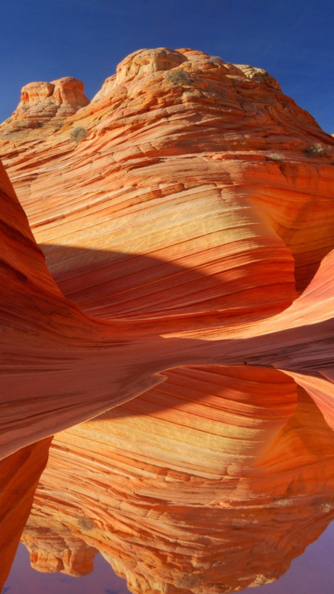 Lebendige Farben des Antelope Canyon, 1080x1920 Full HD Handy