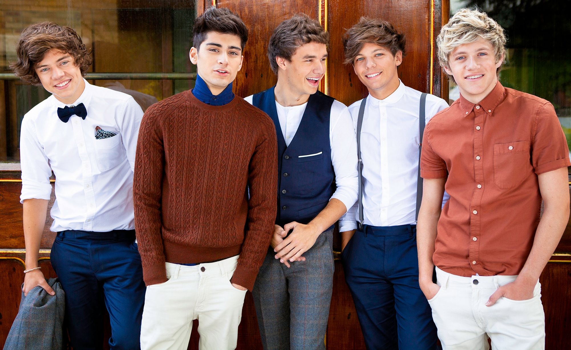 One Direction (Band): Five albums, Popped charts in several countries, Musical group. 2010x1230 HD Wallpaper.