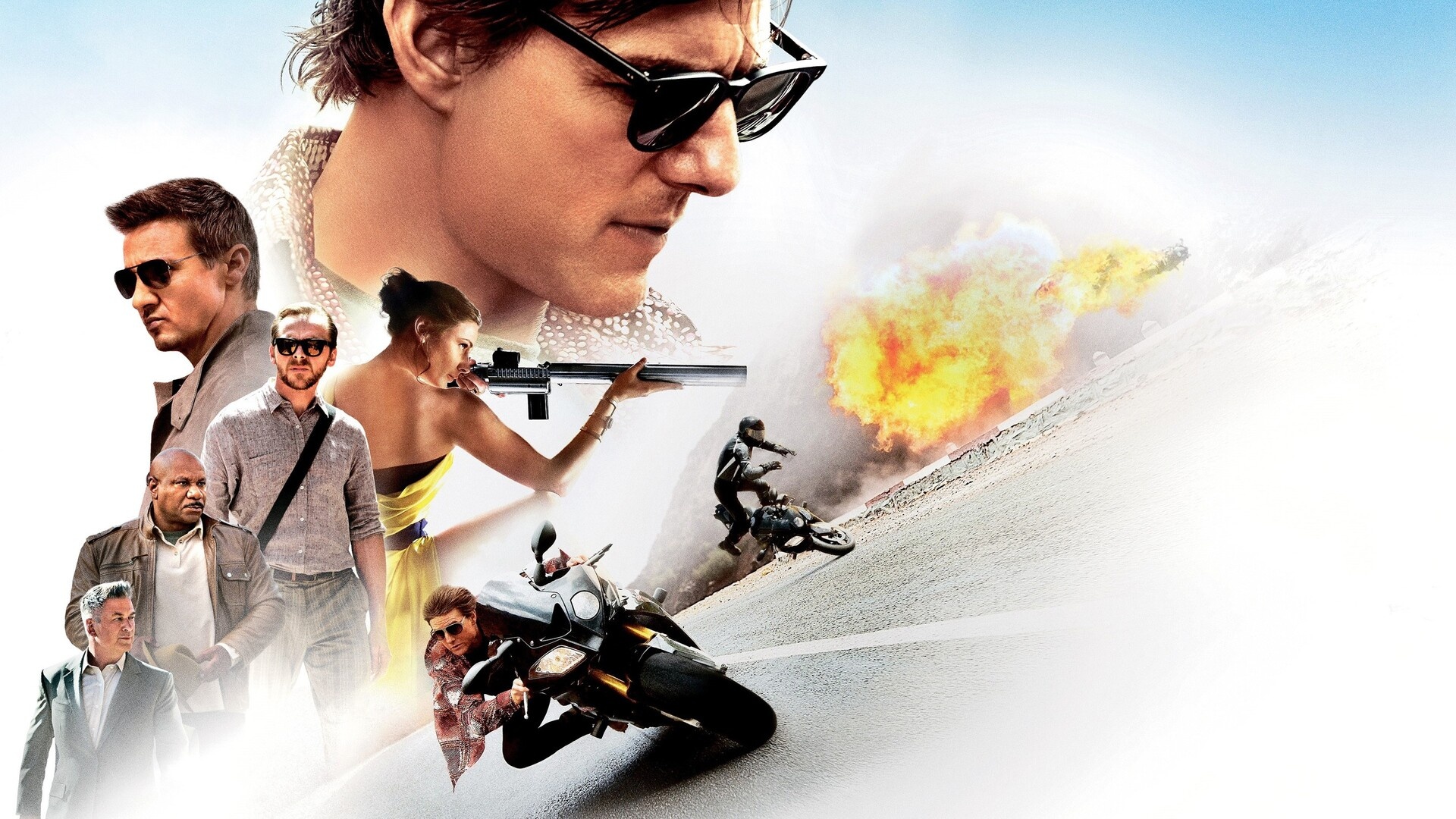 Mission Impossible: Rogue Nation, High-octane action, Tom Cruise, Thrilling stunts, 1920x1080 Full HD Desktop