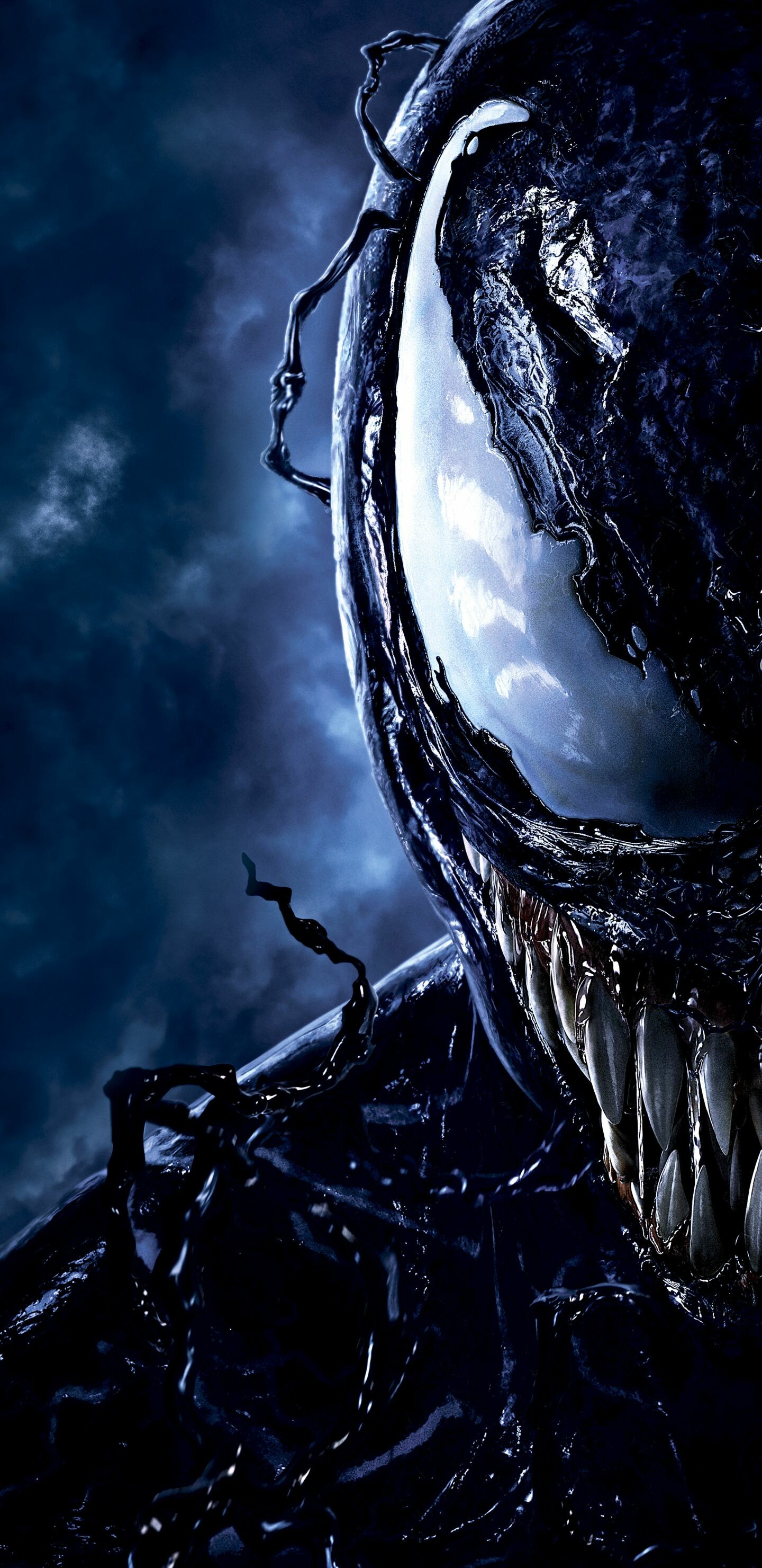 Venom: Movie, A screenplay by Jeff Pinkner, Scott Rosenberg, and Kelly Marcel. 1440x2960 HD Background.