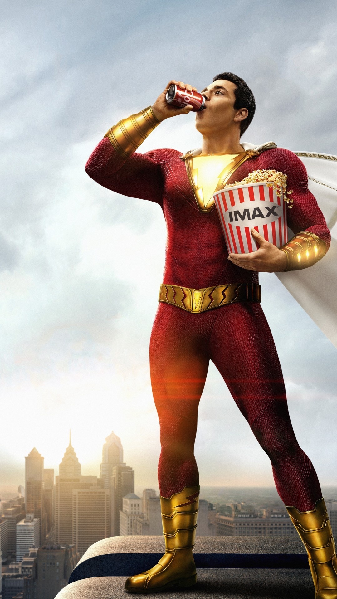 Shazam Movie, 2019 poster, HD wallpaper, Exciting upcoming release, 1080x1920 Full HD Phone