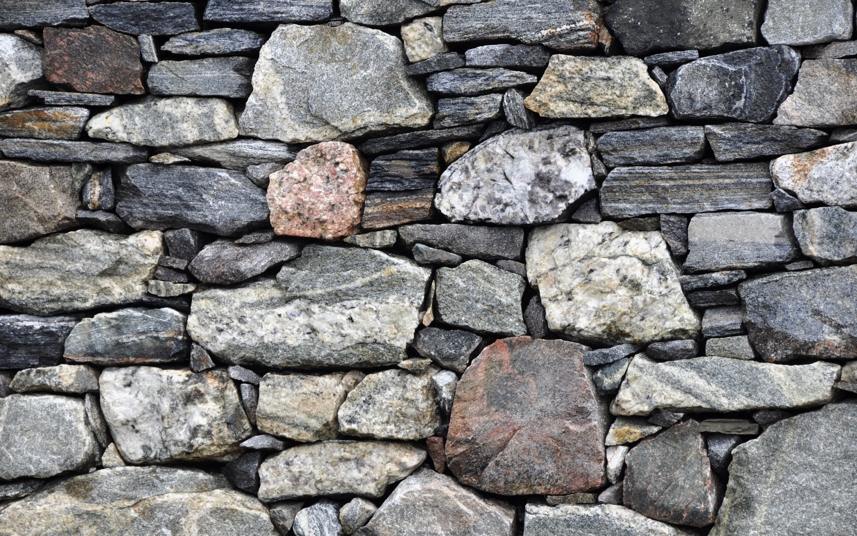 Download wallpapers, Gray Stones, Texture of stones, Gray background, 2880x1800 HD Desktop