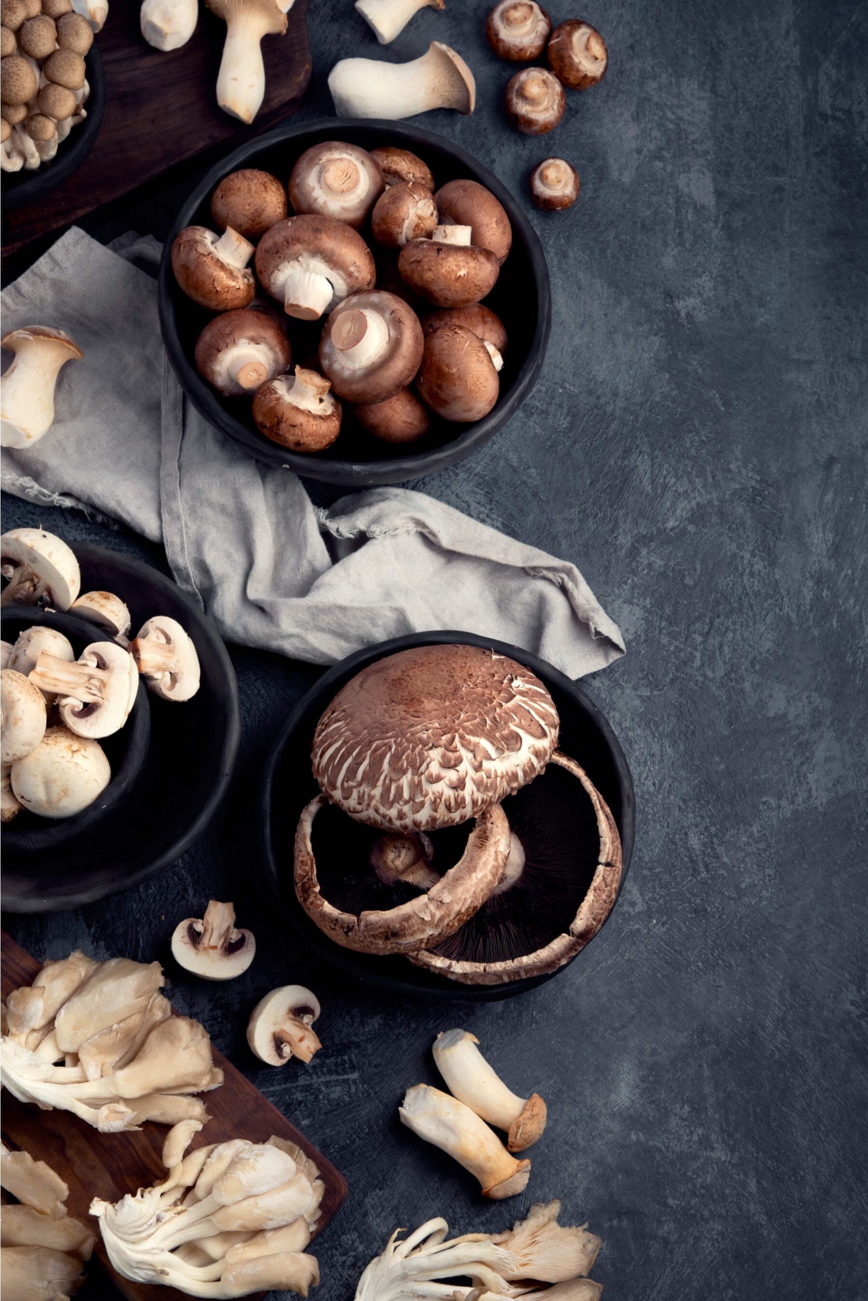 Edible mushrooms, Gourmet mushrooms, Mushroom types, Culinary delight, 1710x2560 HD Handy