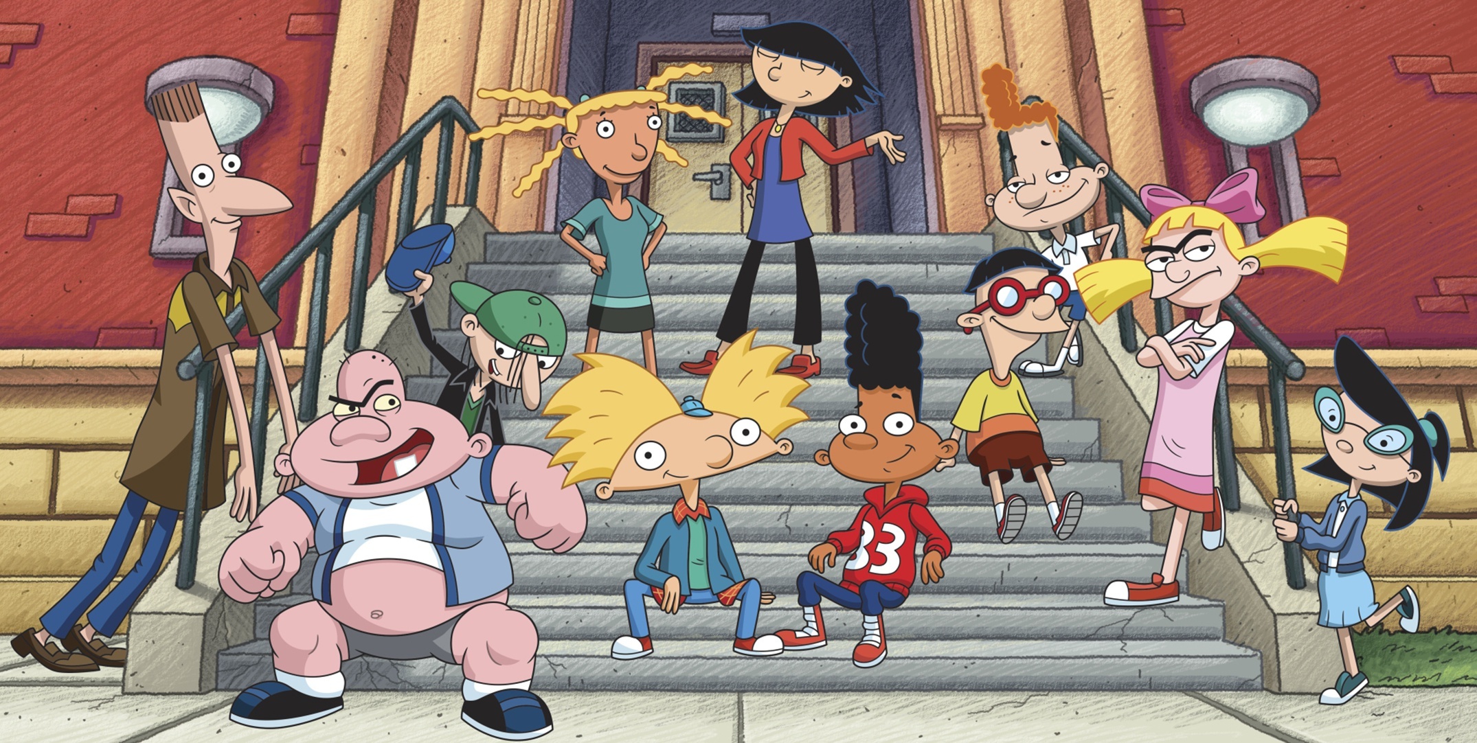 Hey Arnold, HD image, Animated background, Artistic wallpaper, 2150x1090 HD Desktop