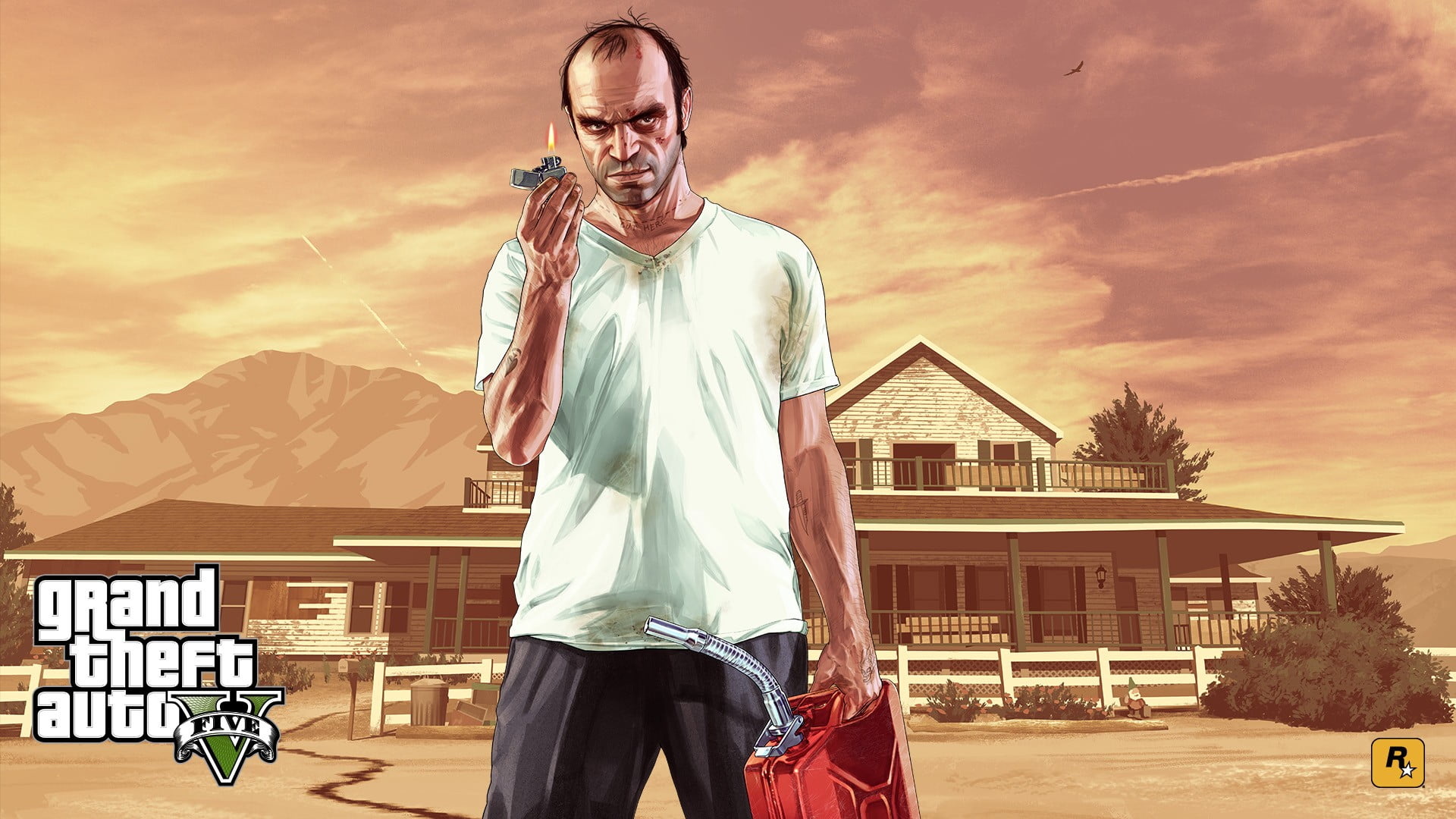 Grand Theft Auto V, Stunning visuals, Powerful characters, Epic moments, 1920x1080 Full HD Desktop