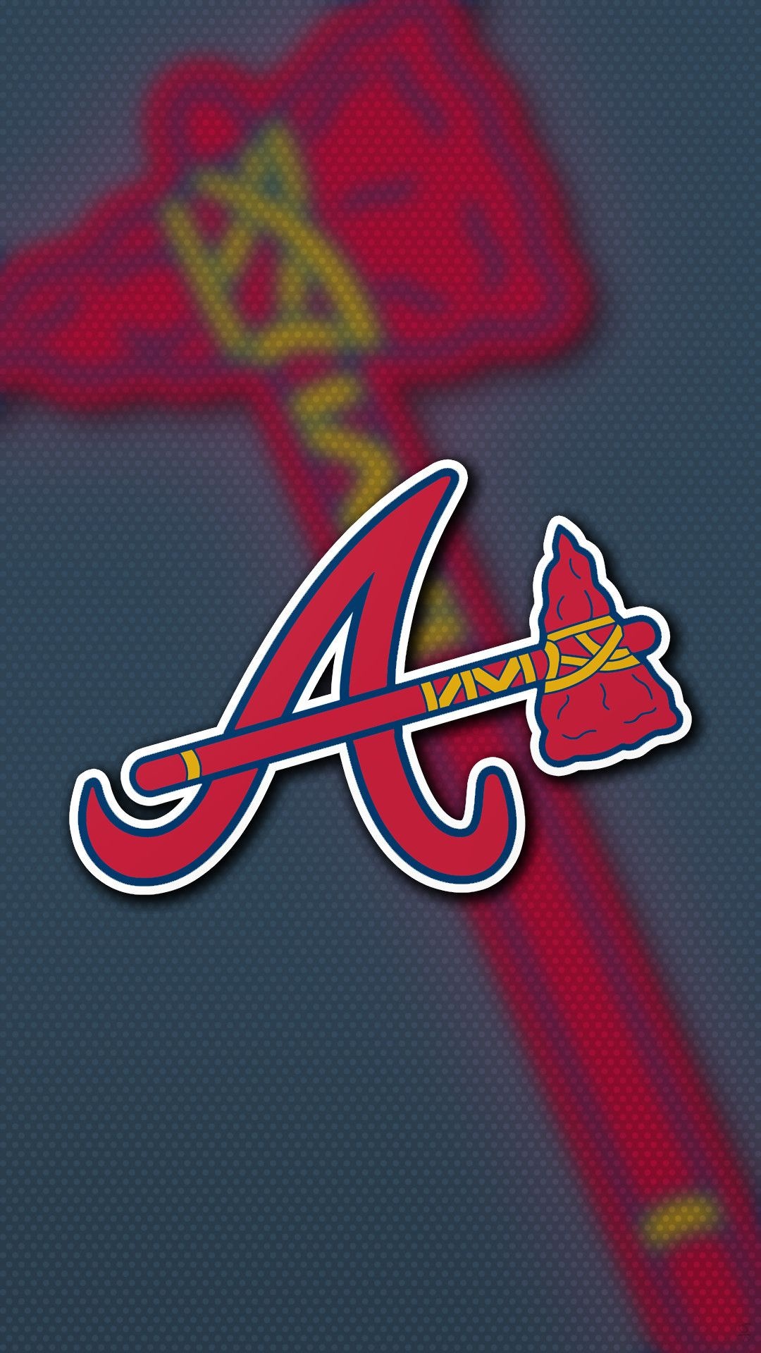 Atlanta Braves, Team wallpapers, Fan support, Baseball spirit, 1080x1920 Full HD Handy