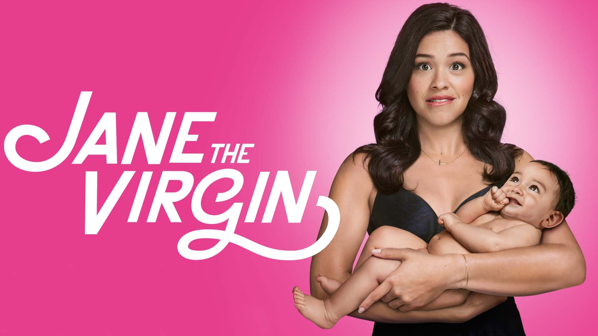 Gina Rodriguez: A comedy-drama, A chaste young woman who is accidentally impregnated, Jane Gloriana Villanueva. 1920x1080 Full HD Background.