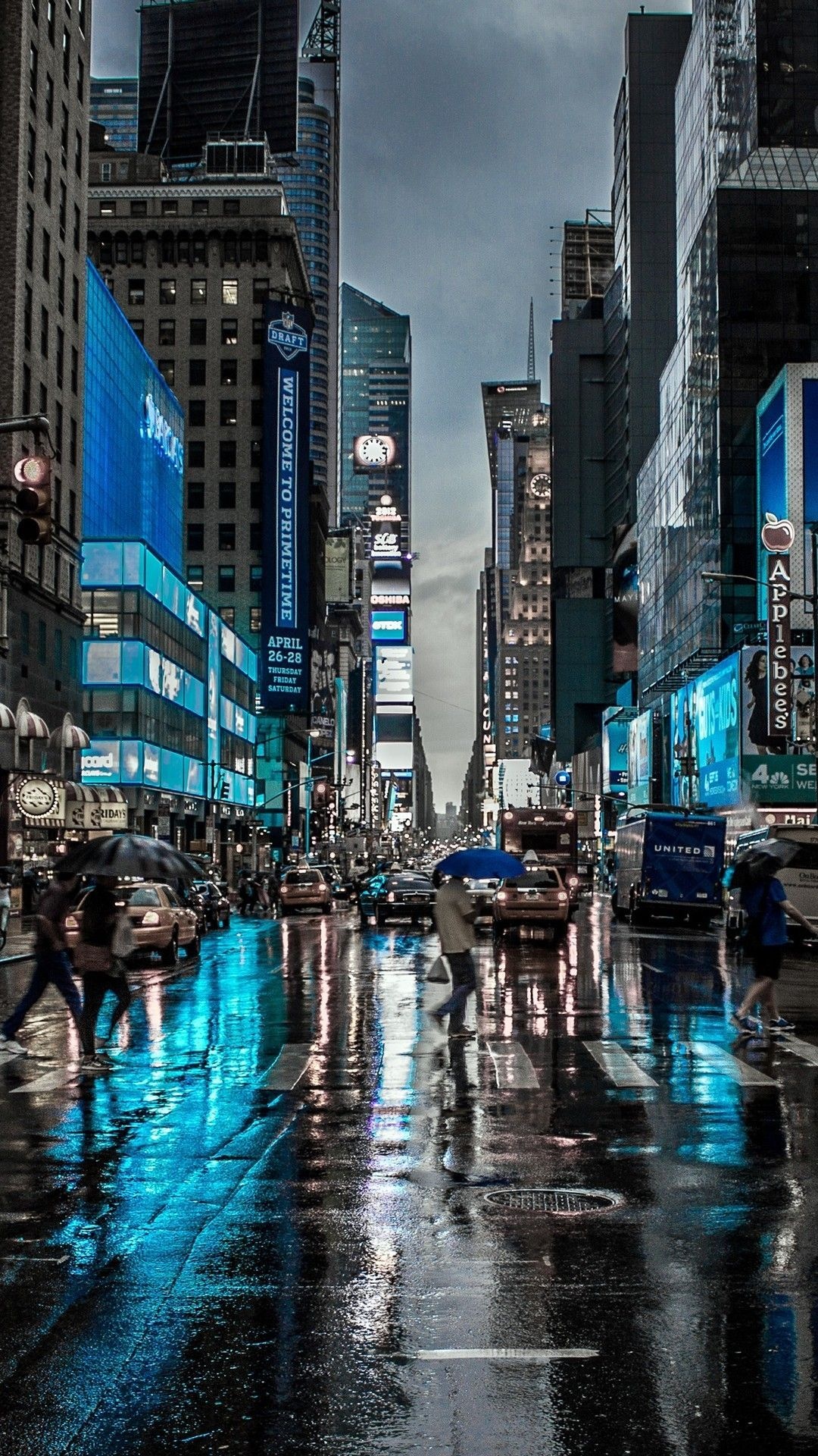 New York Aesthetic, Travels, Blue wallpapers, Free, 1080x1920 Full HD Handy